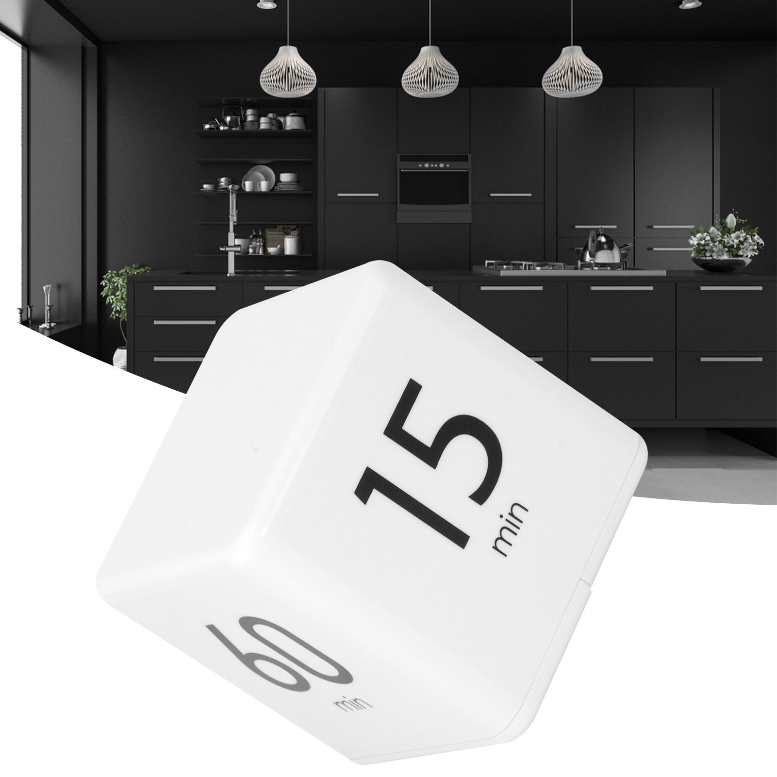 Gravity Sensor Cubic Digital Timer with Display Time Management for Home view 10