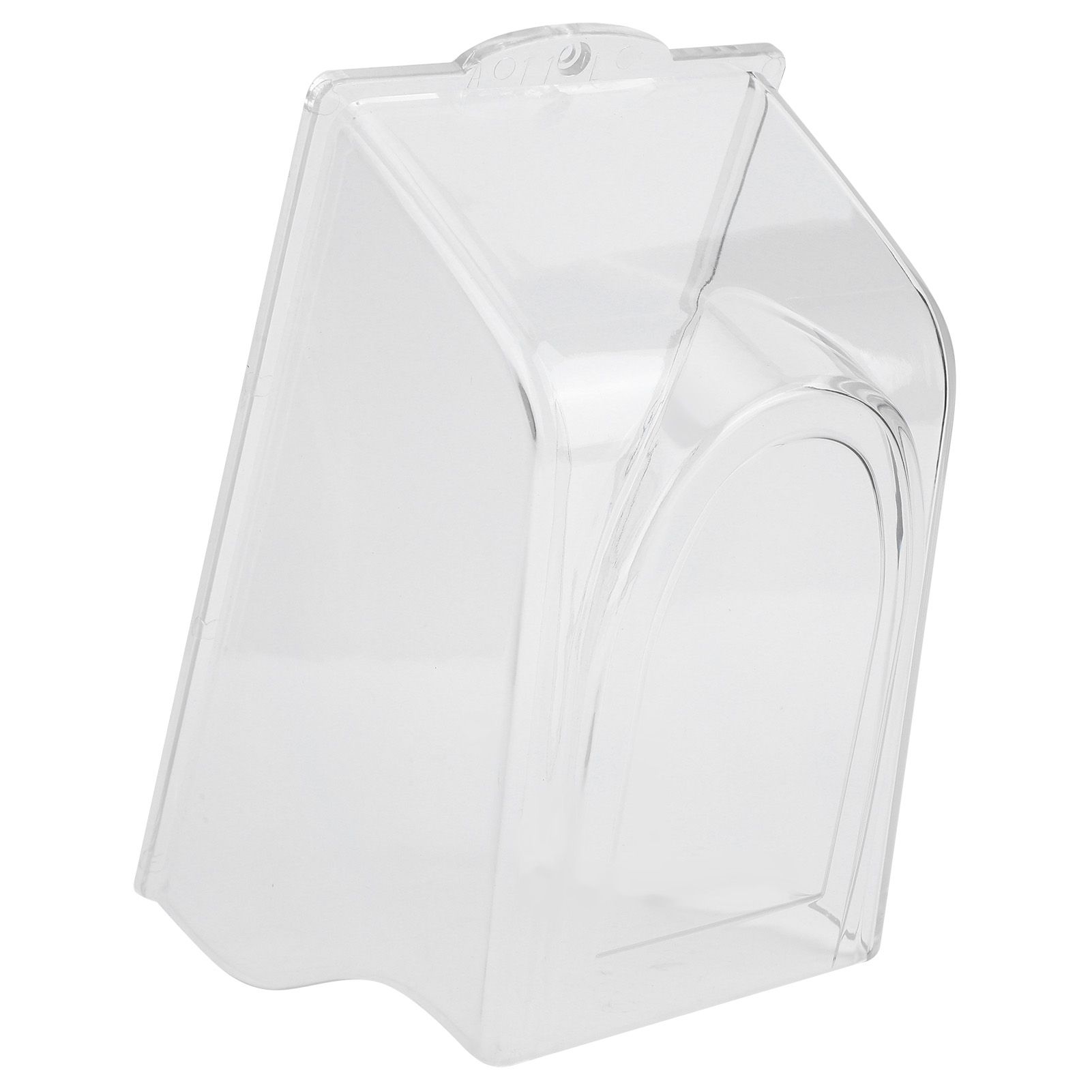 Transparent Fingerprint Lock Doorbell Waterproof Rain Cover Access Control view 2