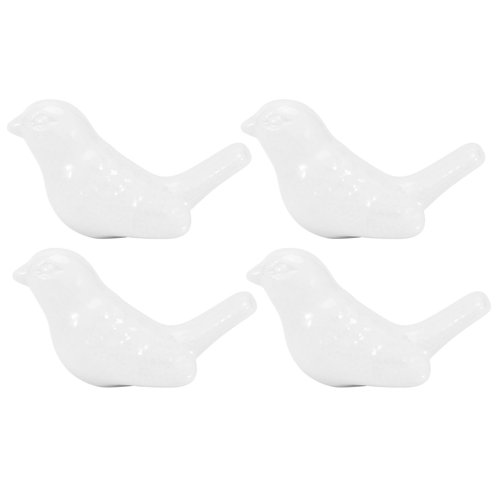 4 Set Bird Shape Ceramic Knobs DIY Door Drawer Cupboard Pull Handle Furniture view 5