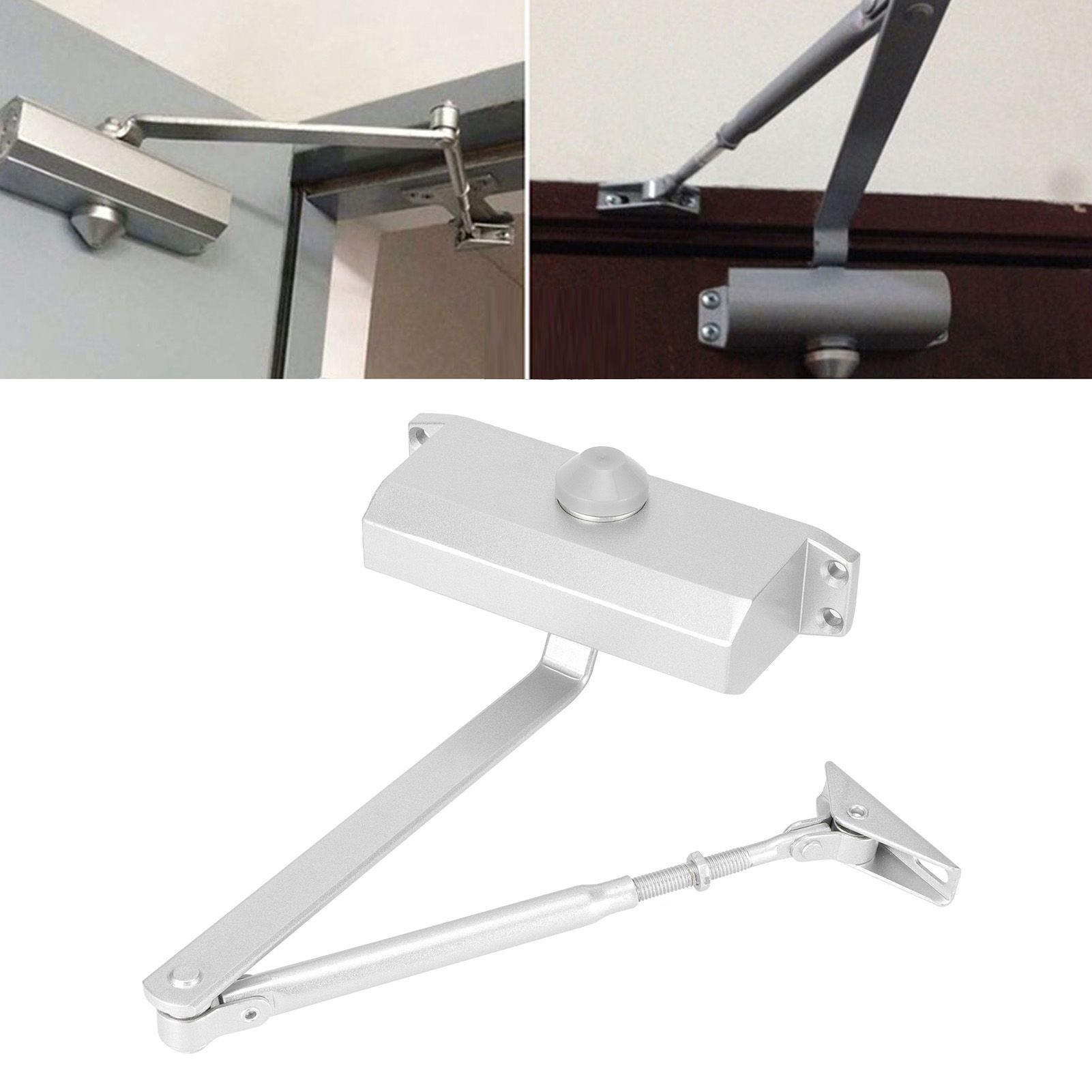 Door Closers Hydraulic Buffer Door Stopper Automatic 180 Degrees Positioning view 10