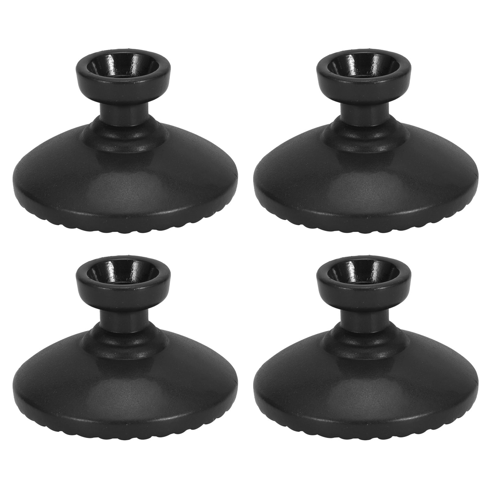 4 Sets Zinc Alloy Handle Single Hole Round Doorknob for Wardrobe Kitchen view 5