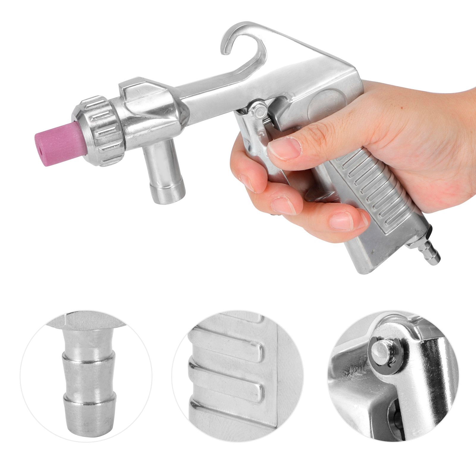 Pneumatic Sand Blaster Handheld Sandblasting Machine for Abrasive Sand view 5