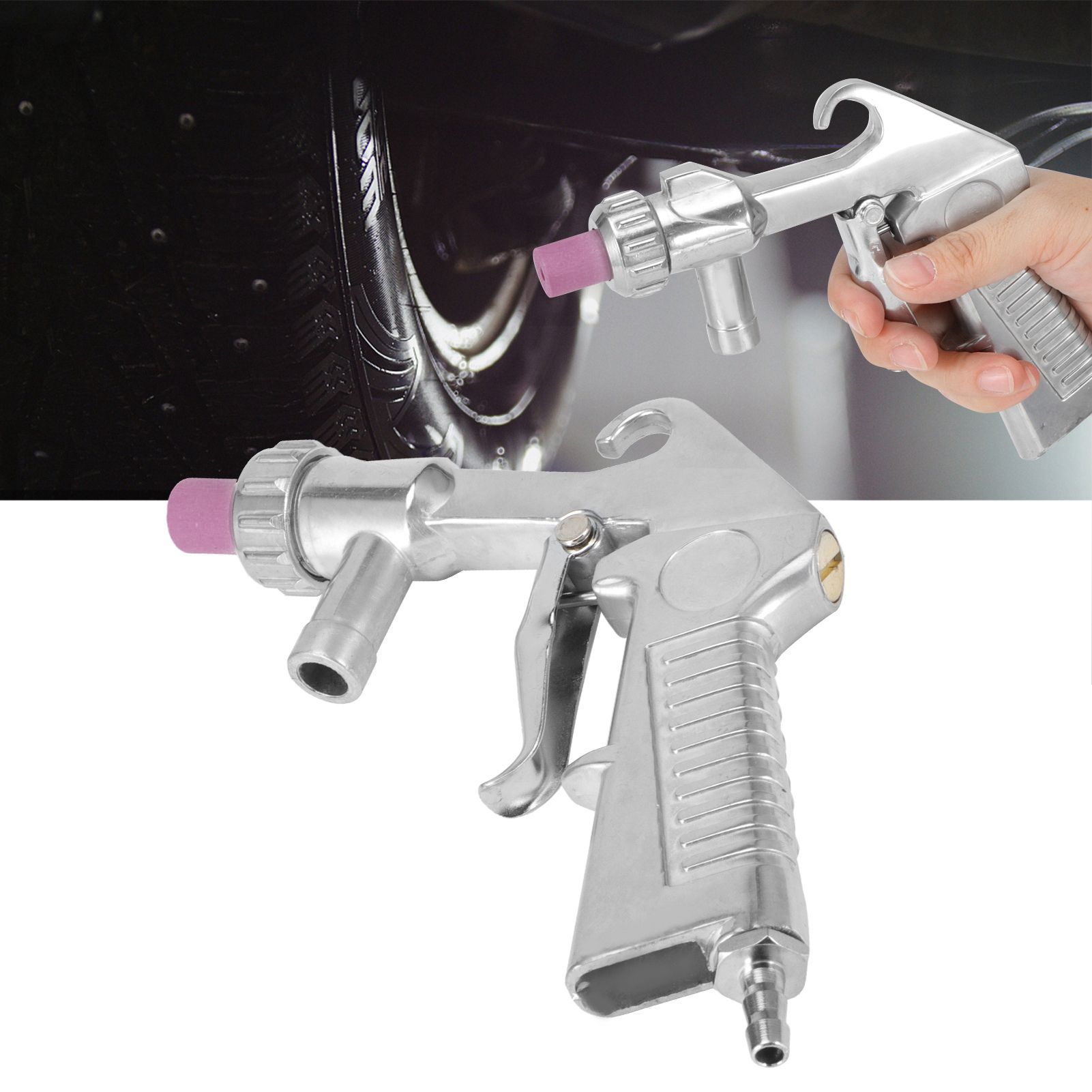 Pneumatic Sand Blaster Handheld Sandblasting Machine for Abrasive Sand view 8