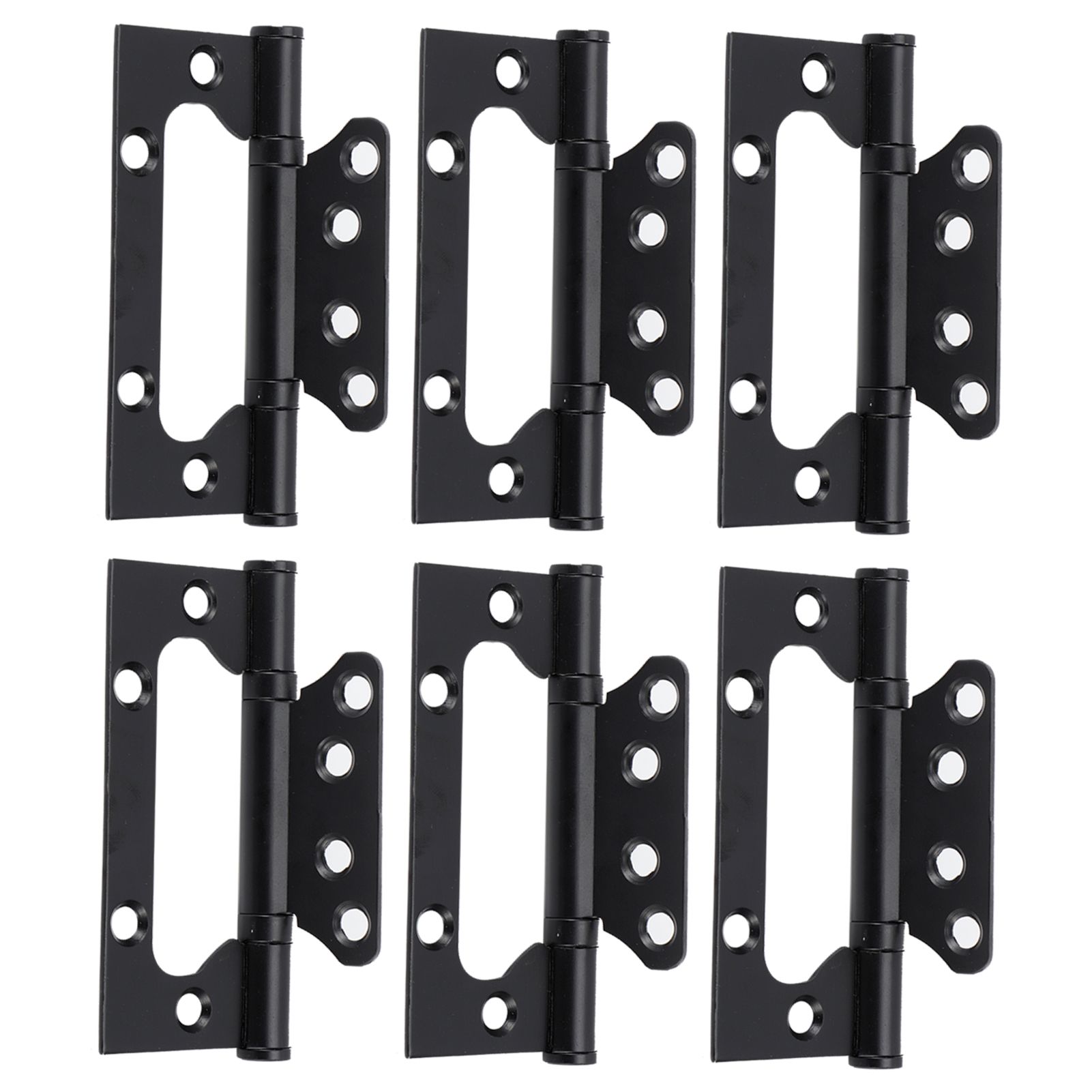 3Set Door Hinge Zinc Alloy Flat Open Mute Bearing Hinges Window Furniture