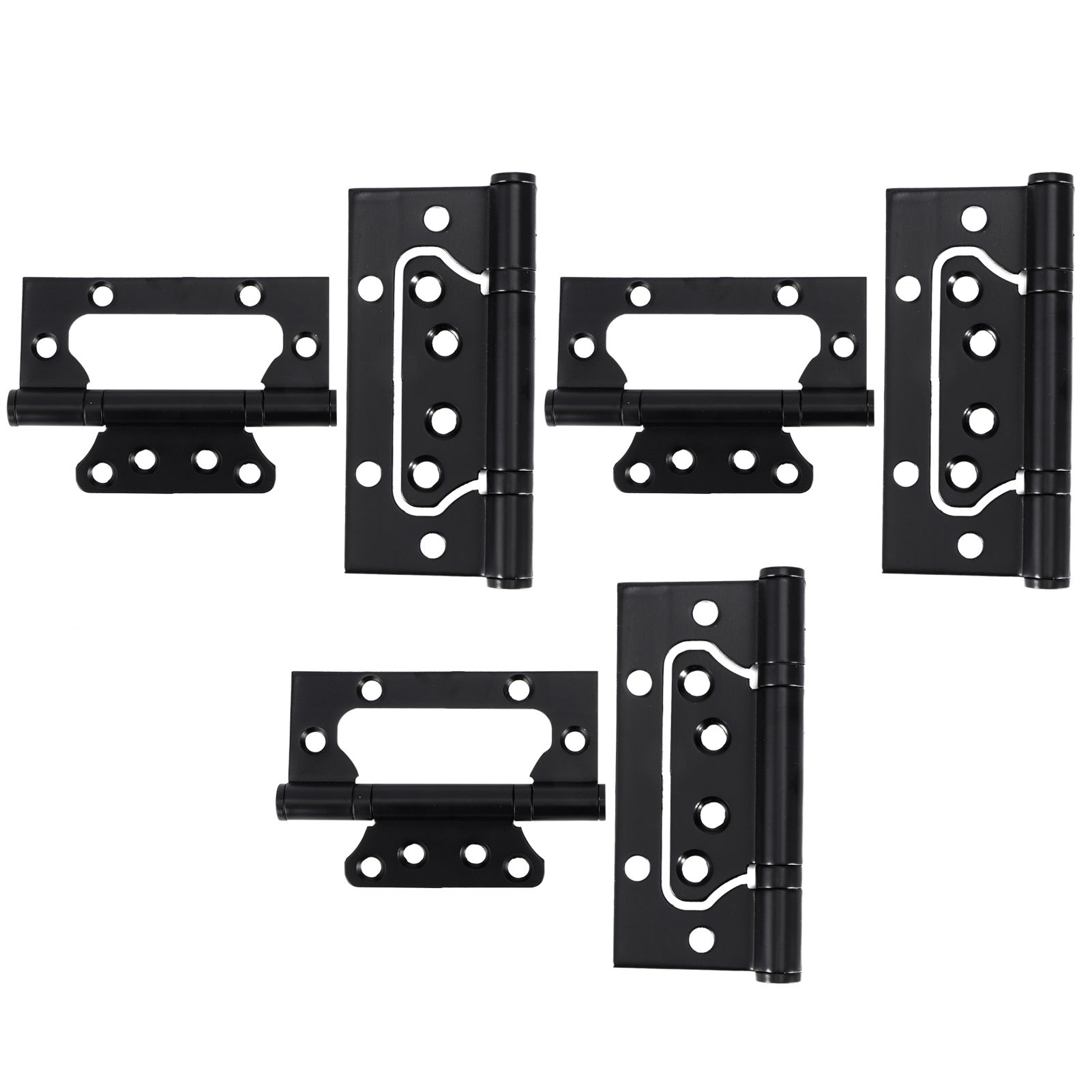 3Set Door Hinge Zinc Alloy Flat Open Mute Bearing Hinges Window Furniture view 5