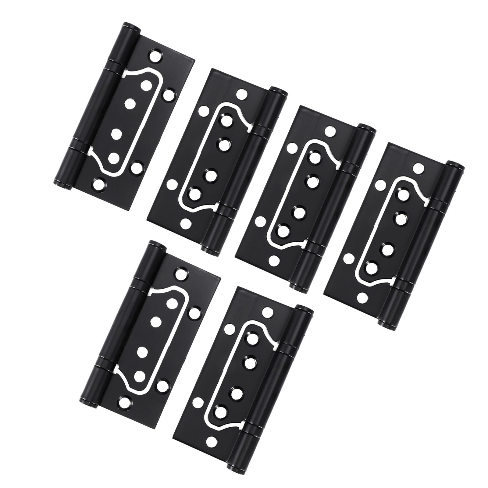 3Set Door Hinge Zinc Alloy Flat Open Mute Bearing Hinges Window Furniture view 6