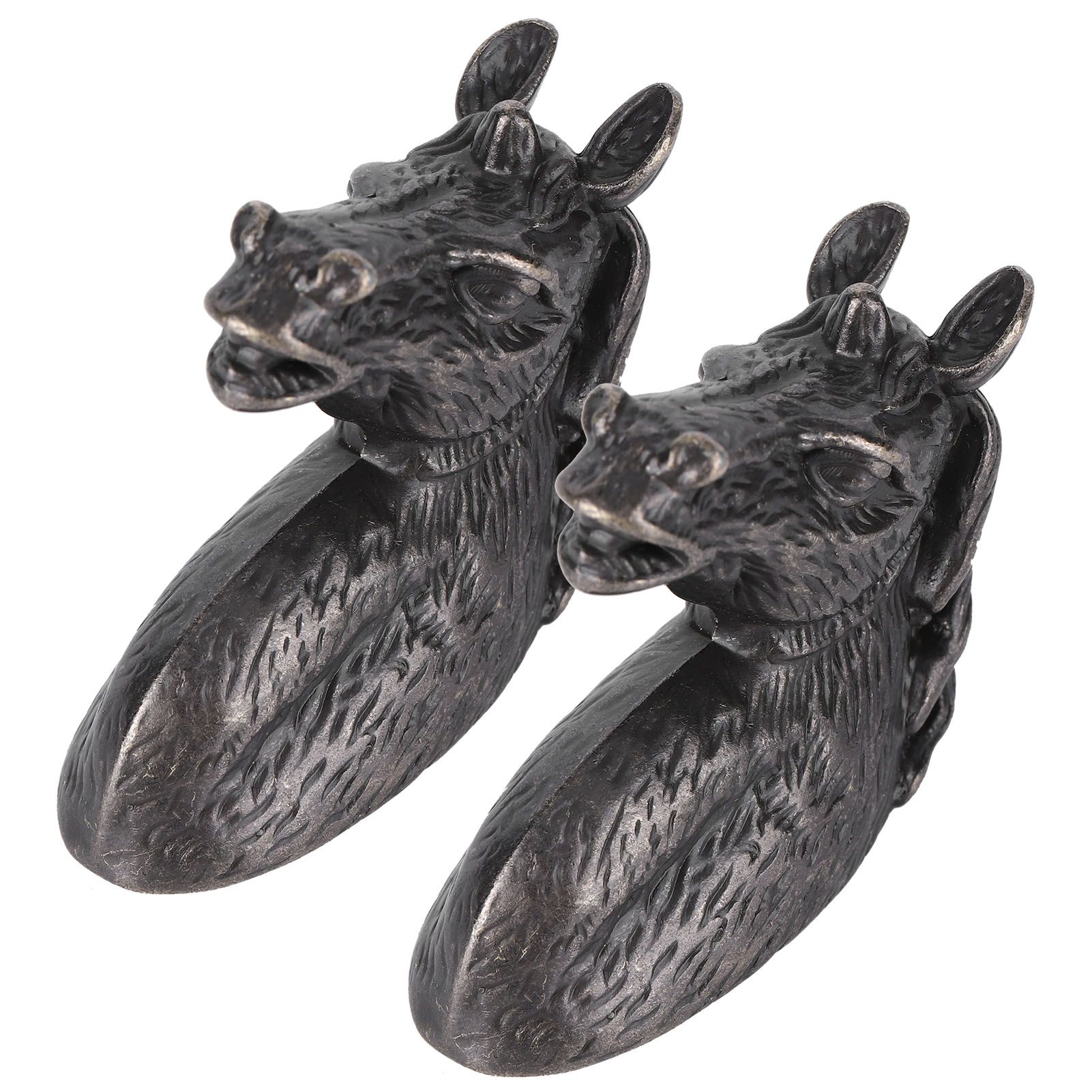 2 Sets Modern Stylish Cabinet Handles Horse Head Pull Kitchen Wardrobe Drawer
