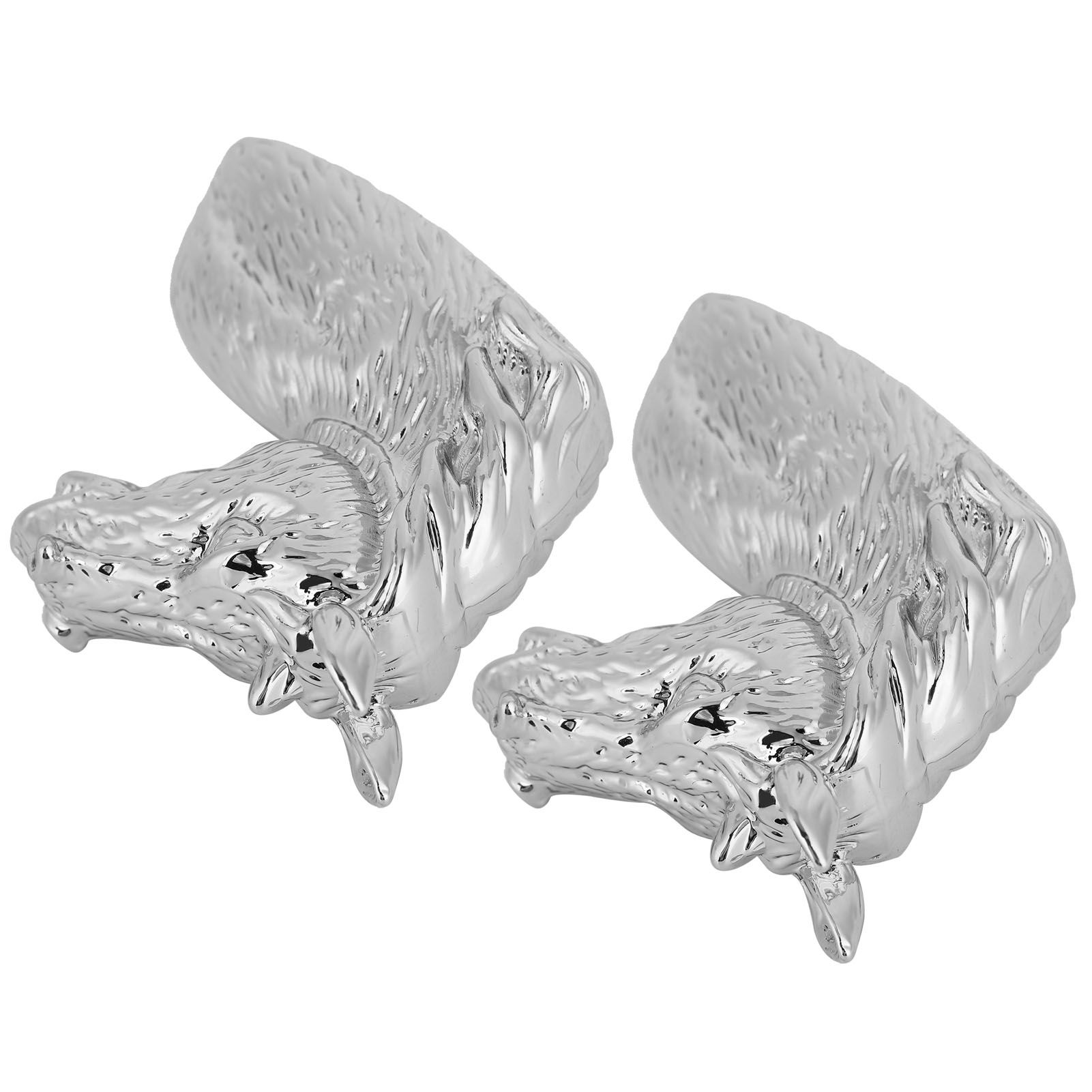 2 Sets Modern Stylish Cabinet Handles Horse Head Pull Kitchen Wardrobe Drawer view 6