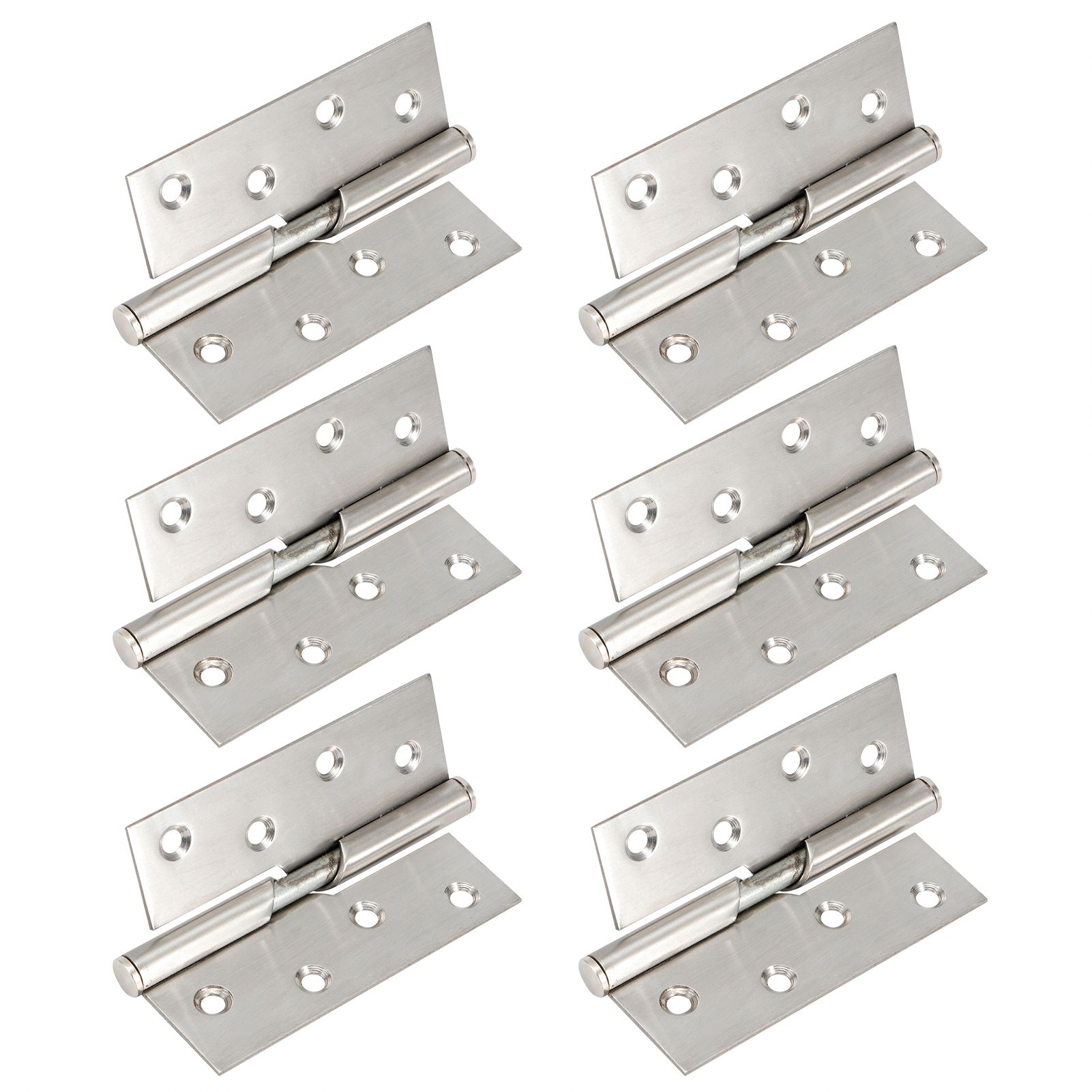 6 Set Flag Hinge Door Furnitures Silent Bearing Butt Hinge Household Hardware view 6