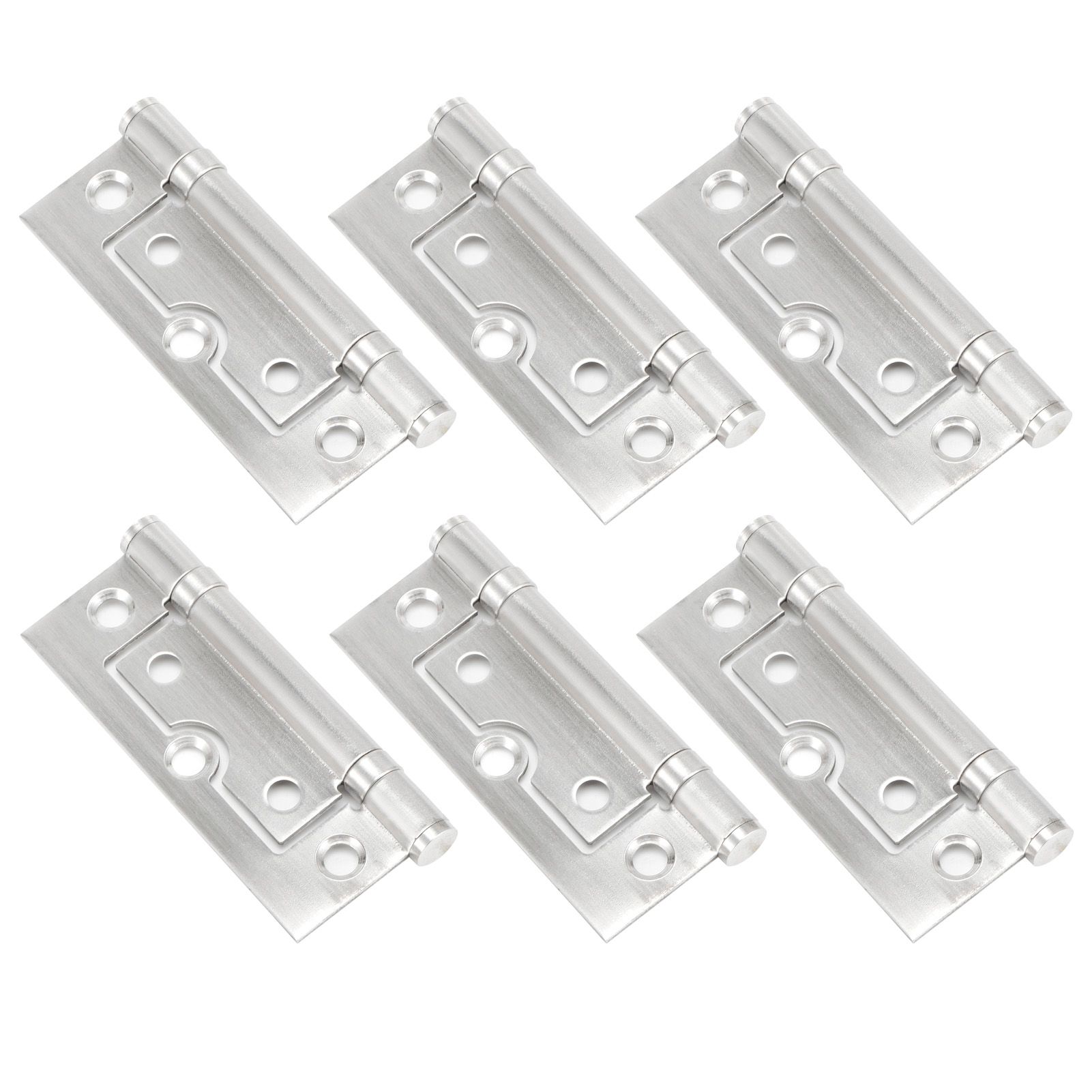 6PCS Stainless Steel Hinge Mute Door Window Flat Open Hinge Furniture Hardware view 8