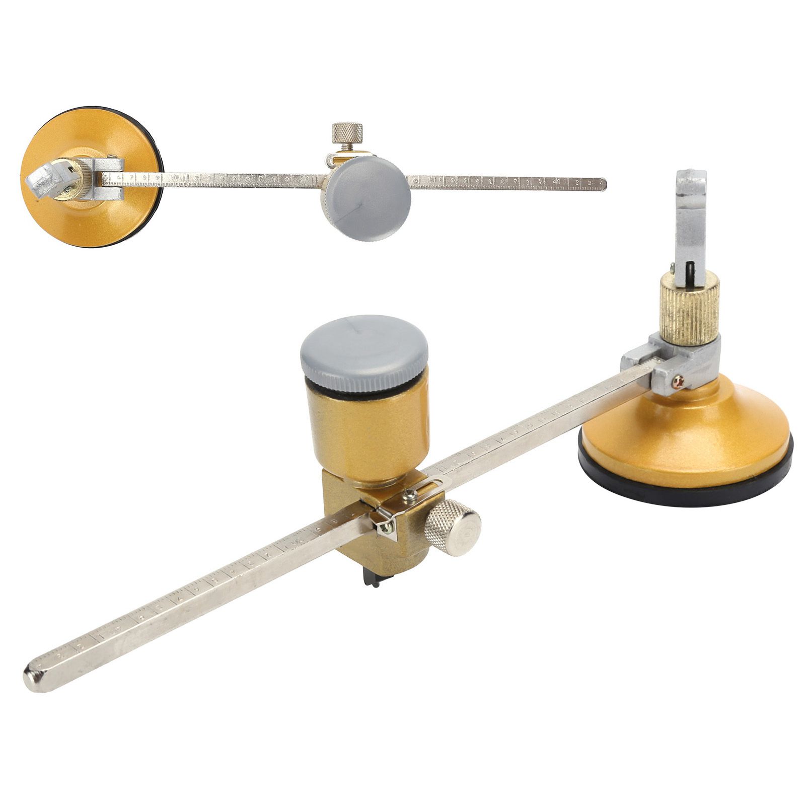 400mm Adjustable Compasses Type Glass Circle Circular Cutter with Suction Cup view 8