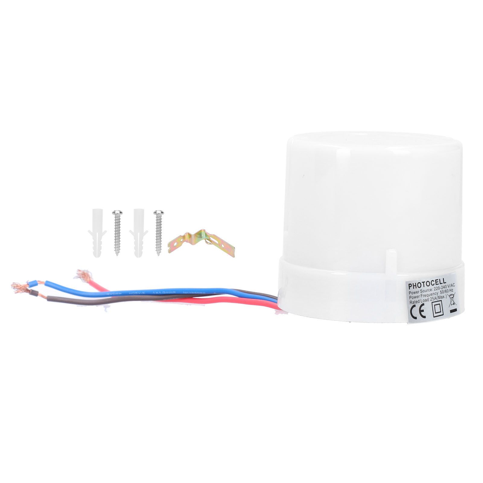 AC220‑240V 25A Intelligent Photocell Light Switch Outdoor Street Photo view 2