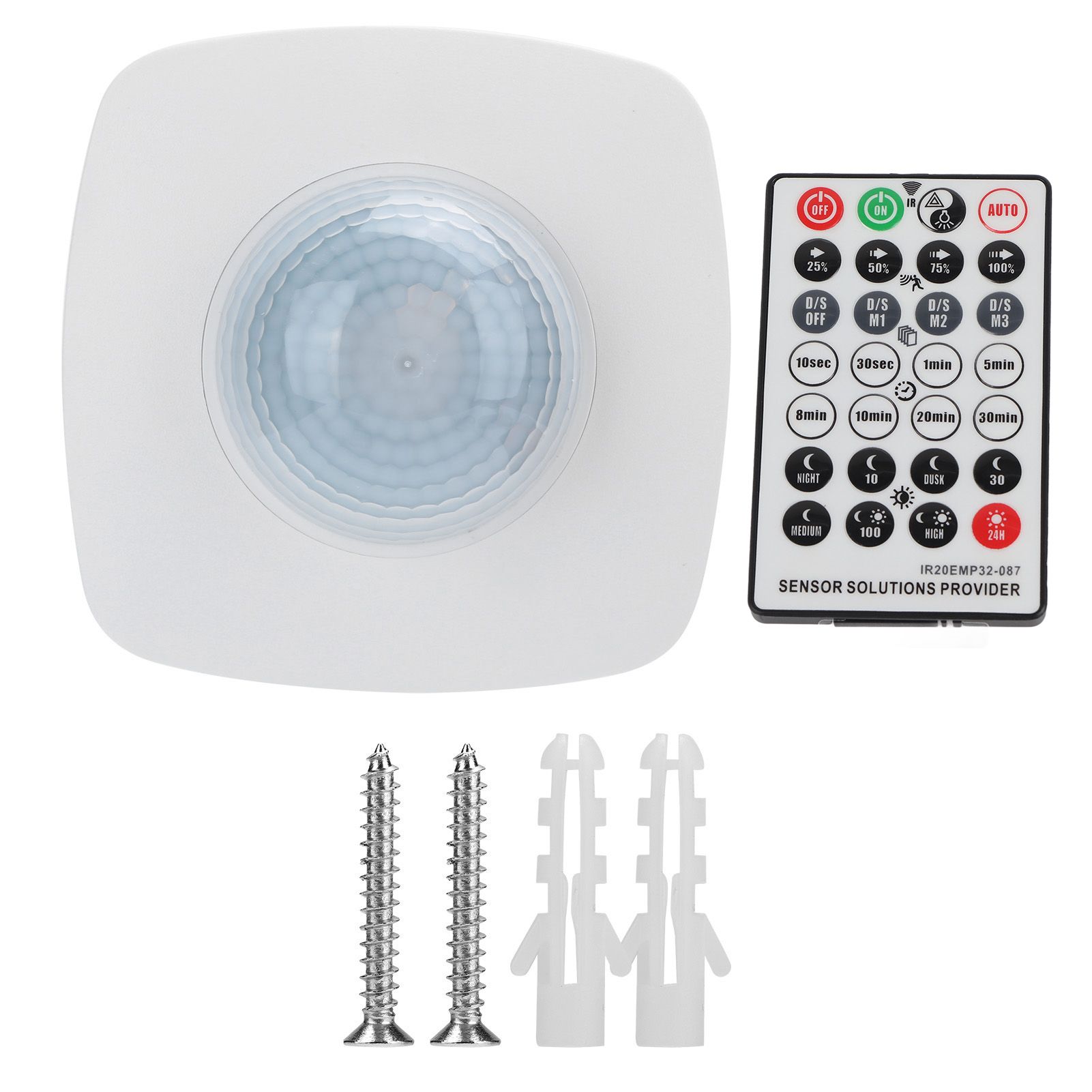 Infrared Sensor Human Body Sensing Switch Detector with Remote Control 220‑240V/AC view 2