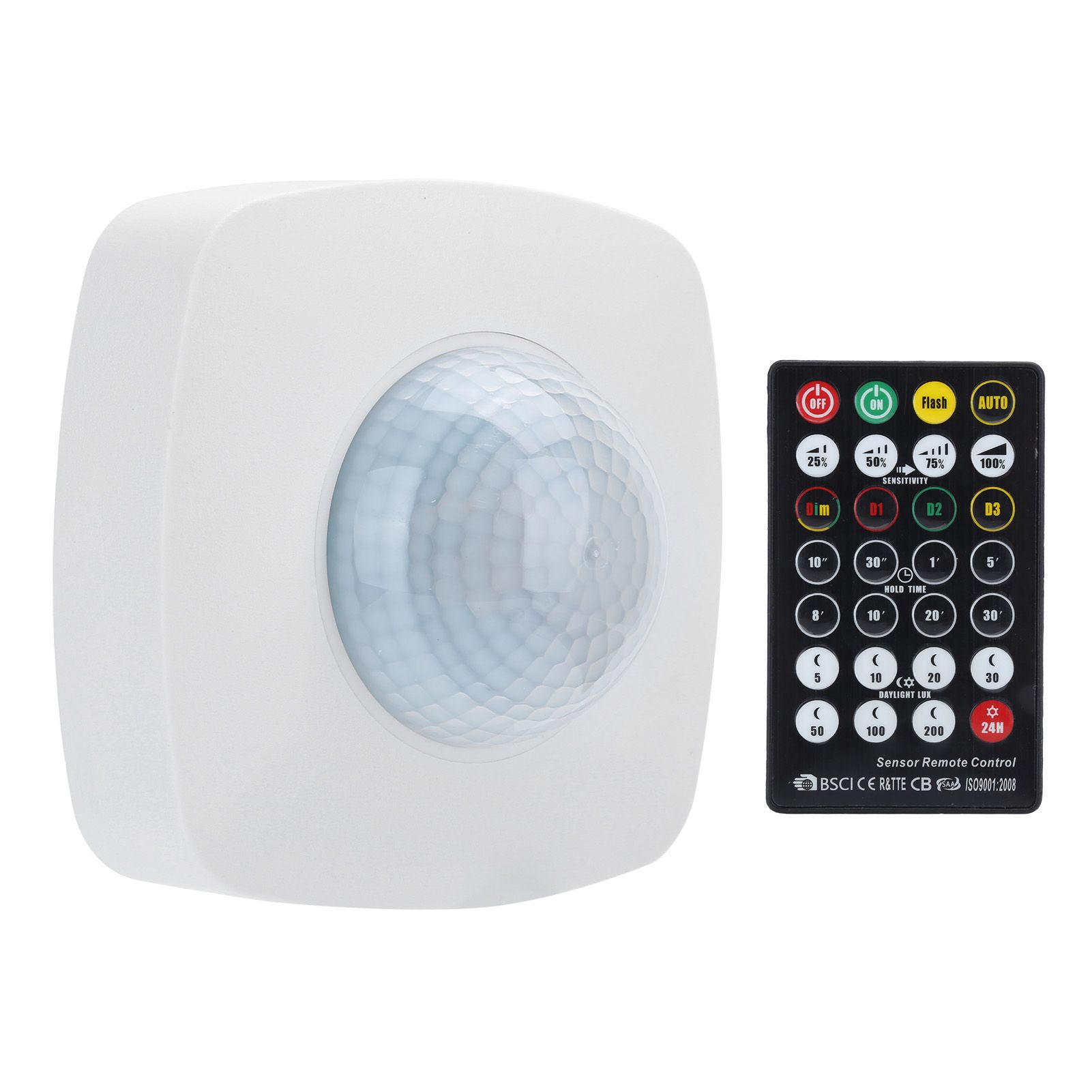 Infrared Sensor Human Body Sensing Switch Detector with Remote Control 220‑240V/AC view 6