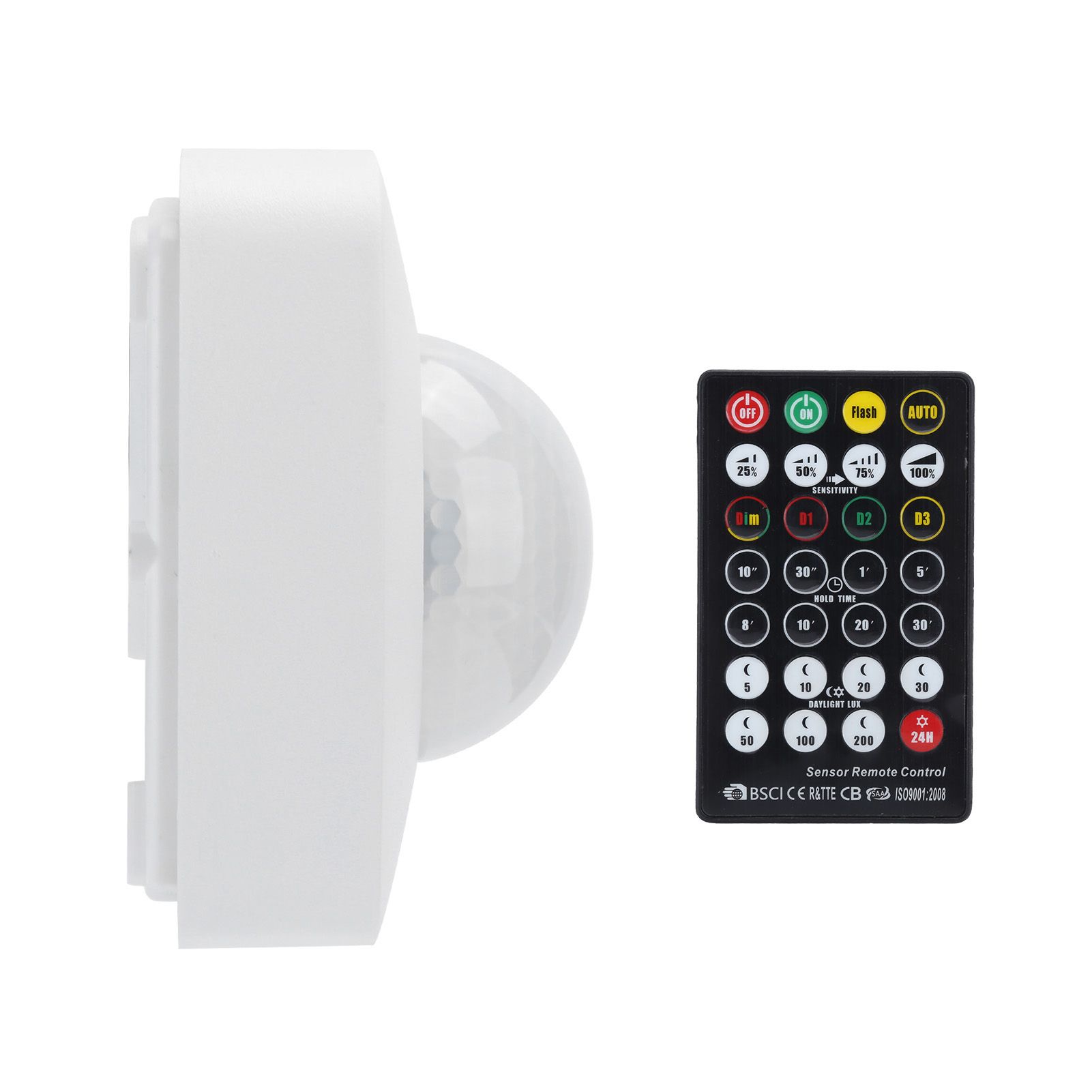 Infrared Sensor Human Body Sensing Switch Detector with Remote Control 220‑240V/AC view 8