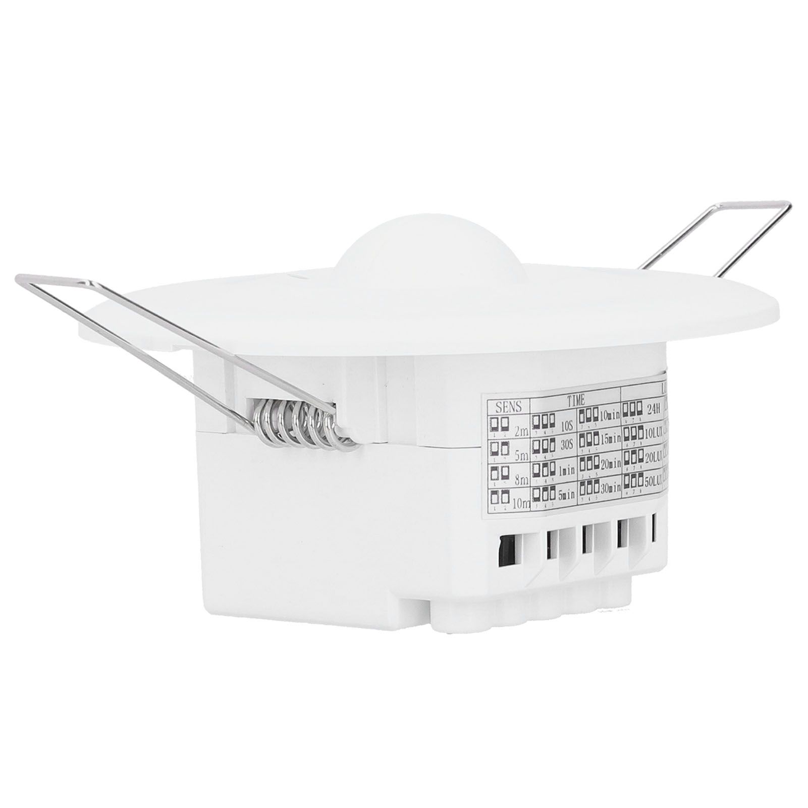 110‑240V Microwave Motion Detector Light Switch Ceiling Recessed Adjustable view 6
