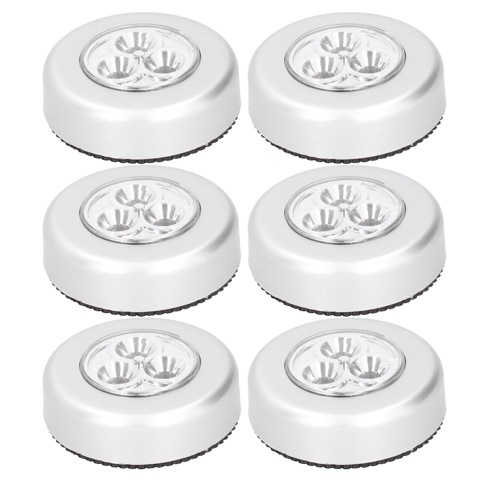 6PCS Cabinet Door Touch Control Light LED Hydraulic Hinge Closet Lights for — image 1