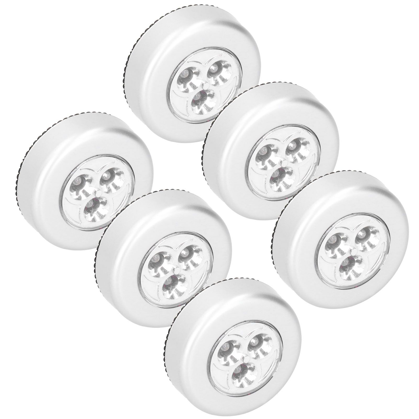 6PCS Cabinet Door Touch Control Light LED Hydraulic Hinge Closet Lights for view 5