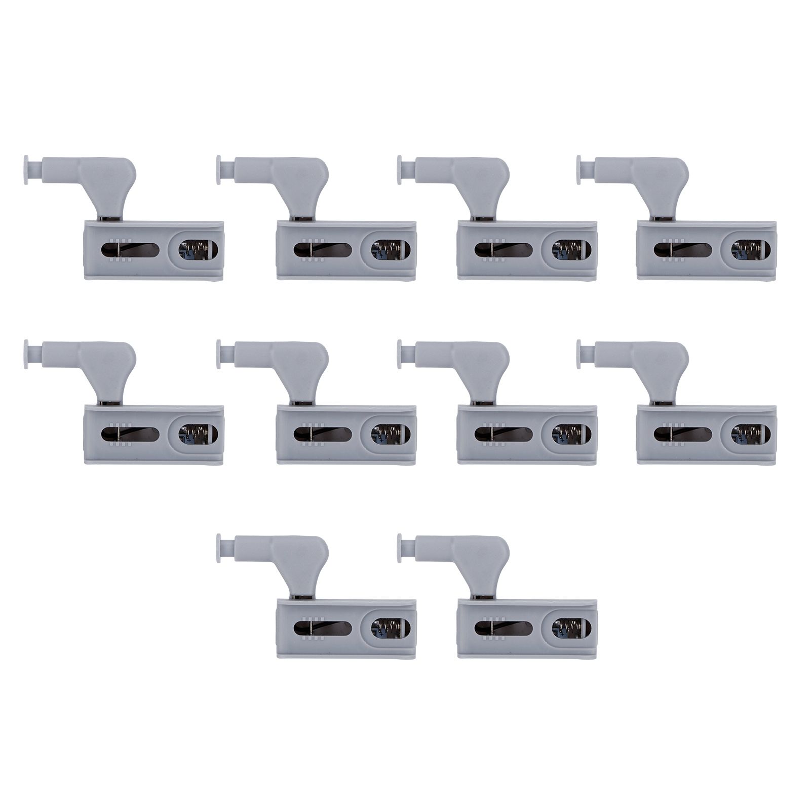 10Set Hinge LED Sensor Light Set Home Cabinet Cupboard Closet Drawer Induction view 6