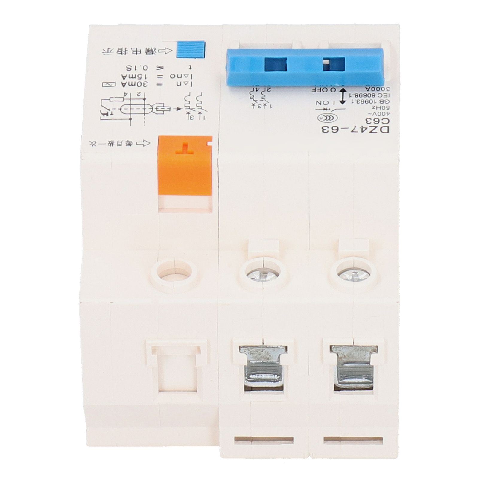220V 2P63 Circuit Breaker Disconnector Electric Leakage Protection Switch 35mm view 7