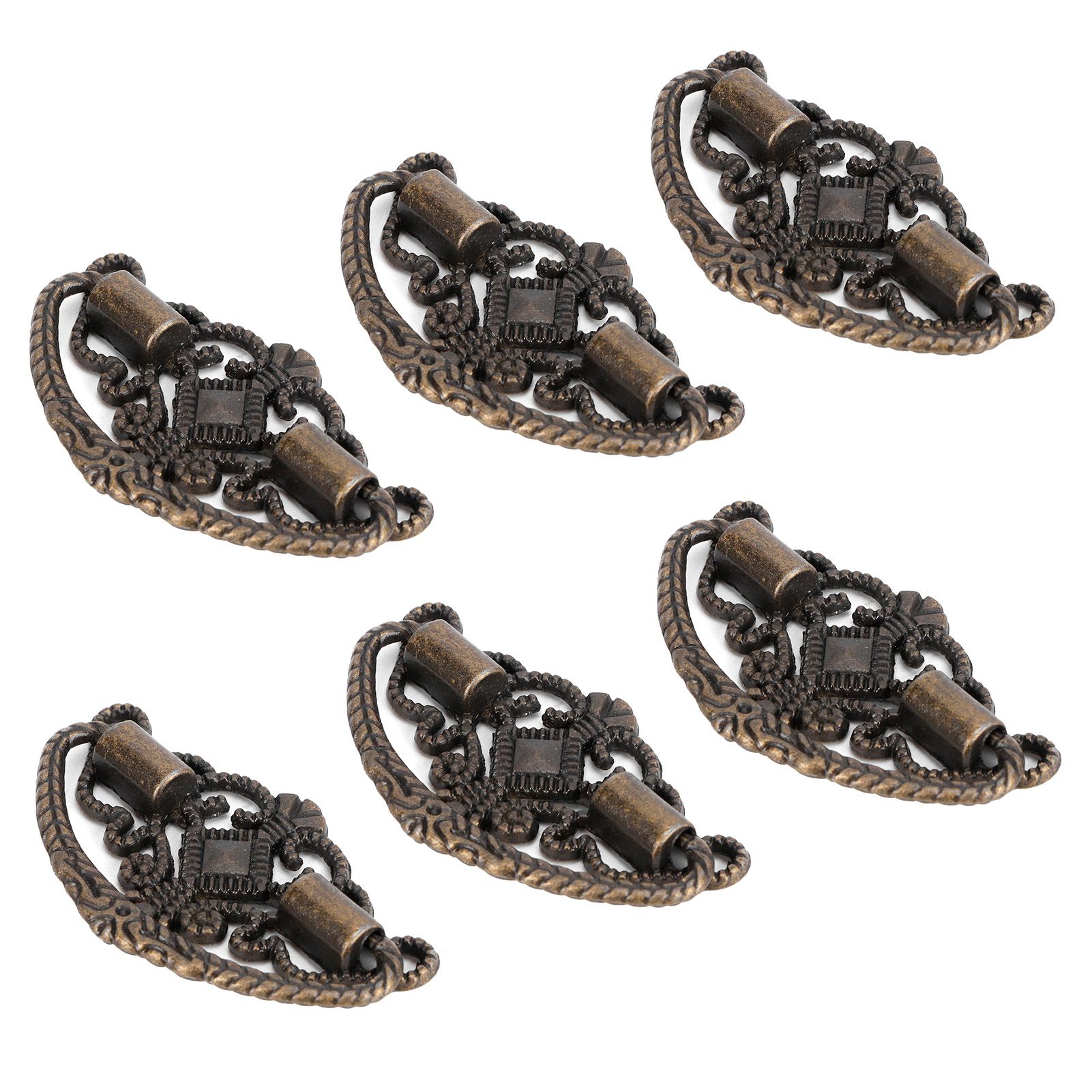 15 Sets Antique Handle Kitchen Cabinet Drawer Handle Pulls Zinc Alloy Cupboard view 8