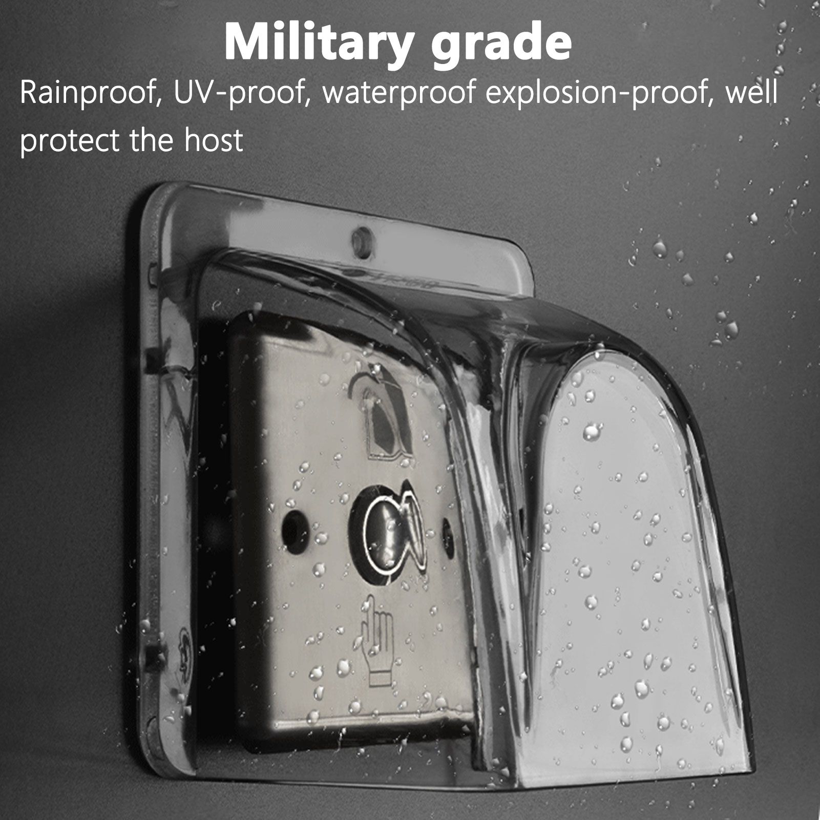 Rain Cover Waterproof UV Protection for Door Access Controller Visual Doorbell view 12