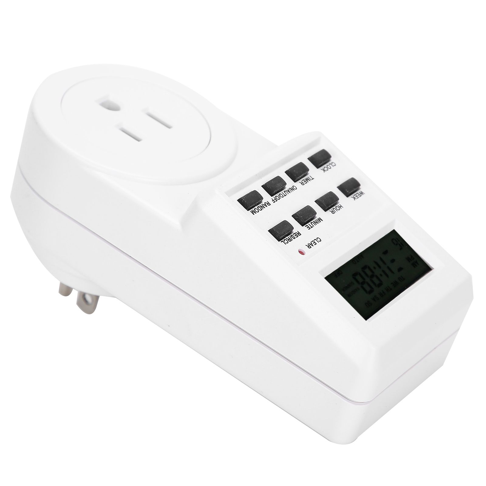 Timer Switch Plug Intelligent Programmable Outlet Timer Socket for Electrical view 4