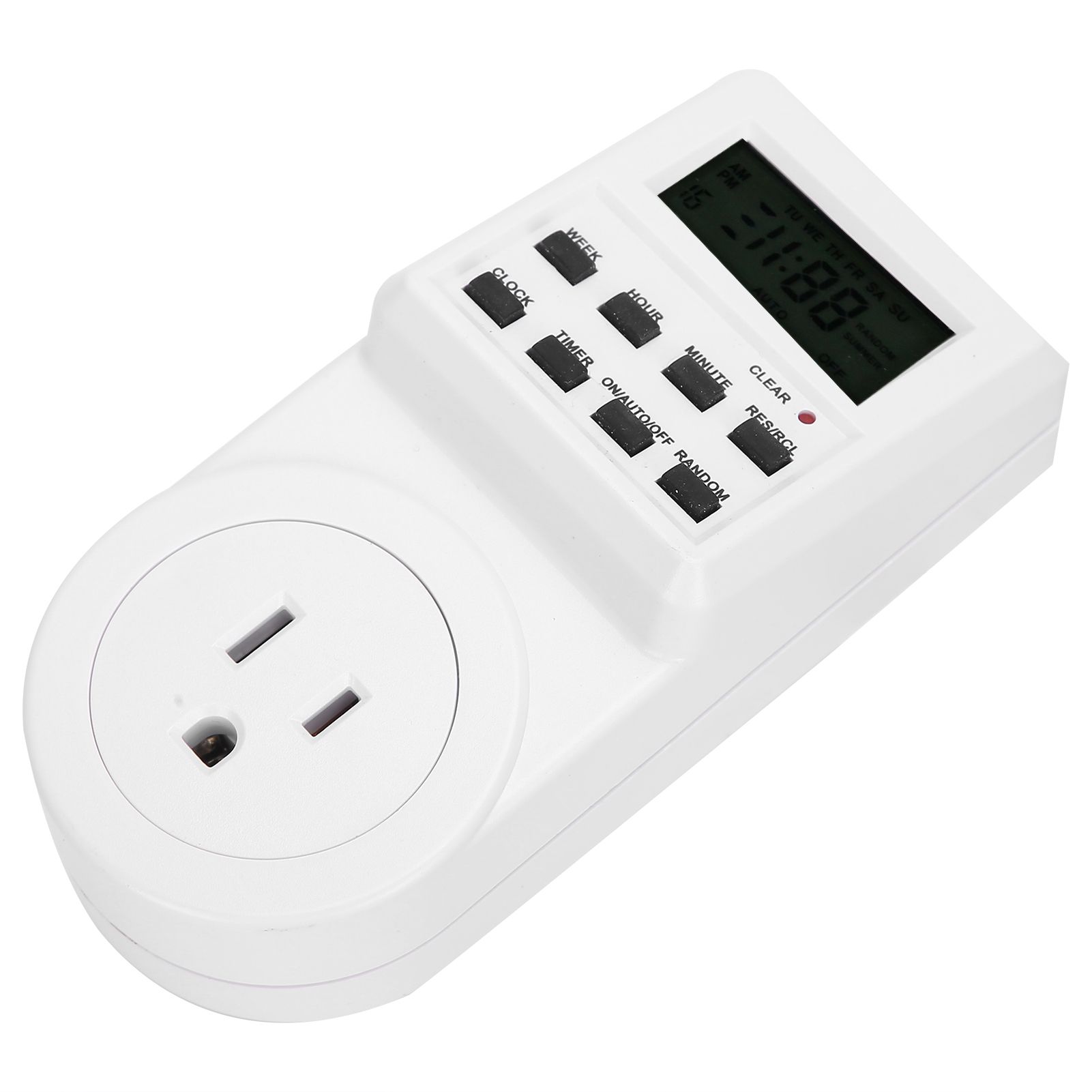 Timer Switch Plug Intelligent Programmable Outlet Timer Socket for Electrical view 5