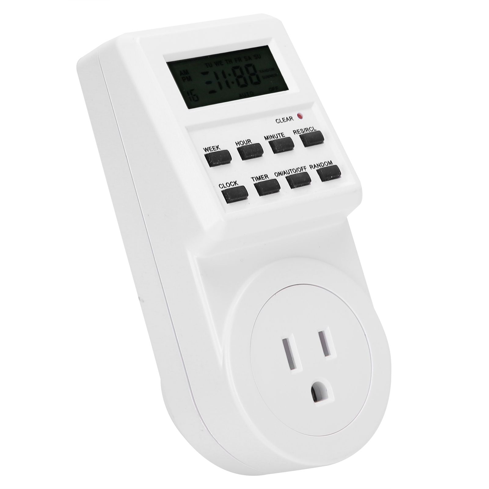 Timer Switch Plug Intelligent Programmable Outlet Timer Socket for Electrical view 7