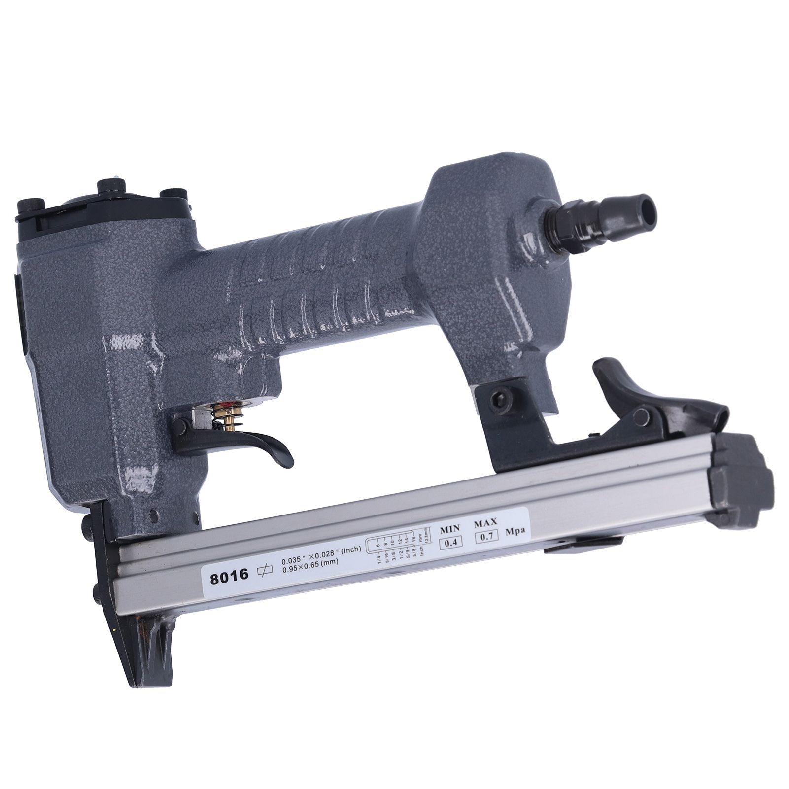 Air Nailer Pneumatic Concrete Nails Stapler Nailing Device Hand Tools Home view 7