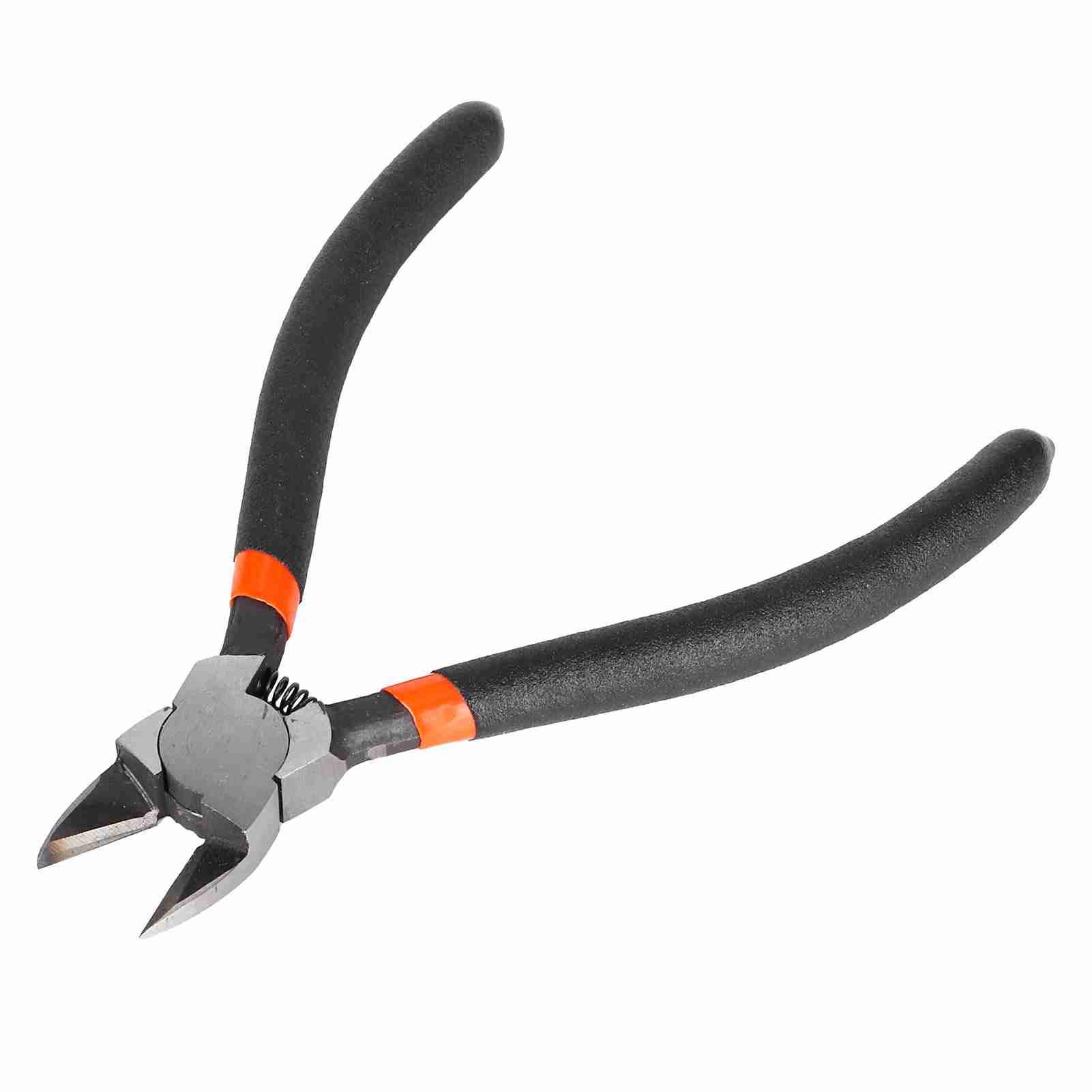 Mini Diagonal Pliers Nippers Wire Cable Cutting Pliers Spring Handle view 3