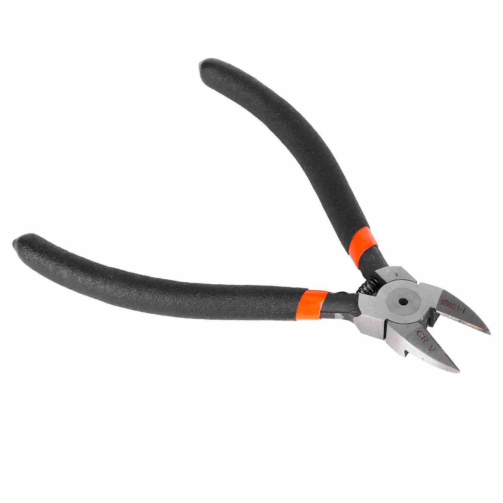 Mini Diagonal Pliers Nippers Wire Cable Cutting Pliers Spring Handle view 4