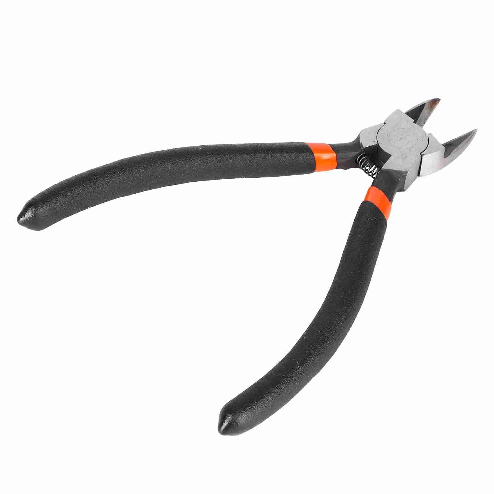 Mini Diagonal Pliers Nippers Wire Cable Cutting Pliers Spring Handle view 5