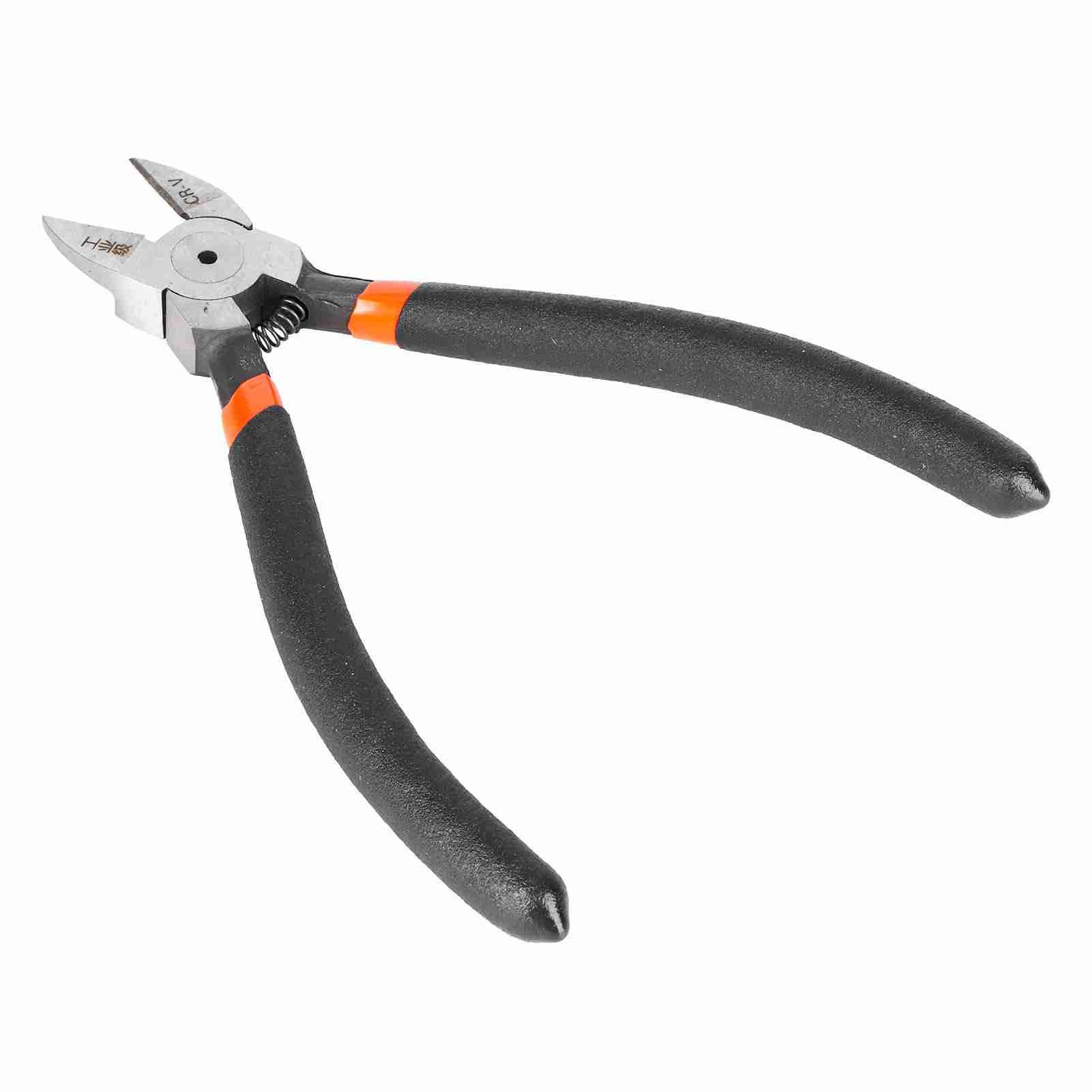 Mini Diagonal Pliers Nippers Wire Cable Cutting Pliers Spring Handle view 6