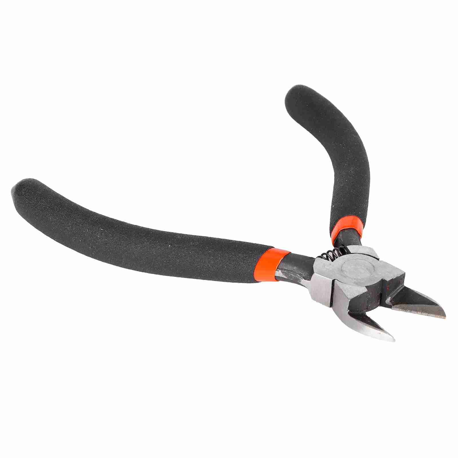 Mini Diagonal Pliers Nippers Wire Cable Cutting Pliers Spring Handle view 4