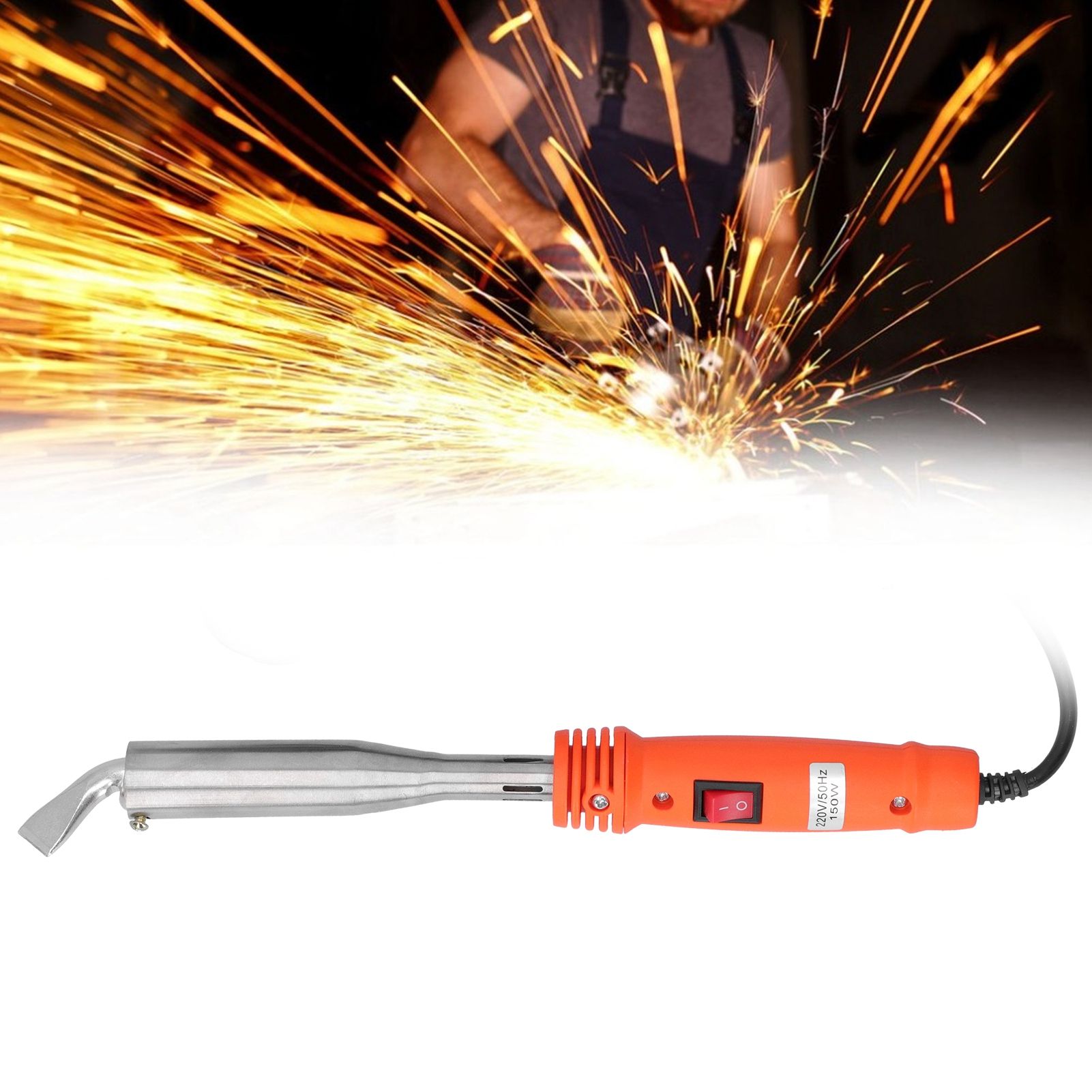 Electric Soldering Iron Elbow Tip W/Switch Repair Tool HeatResisting Handle 16A view 9