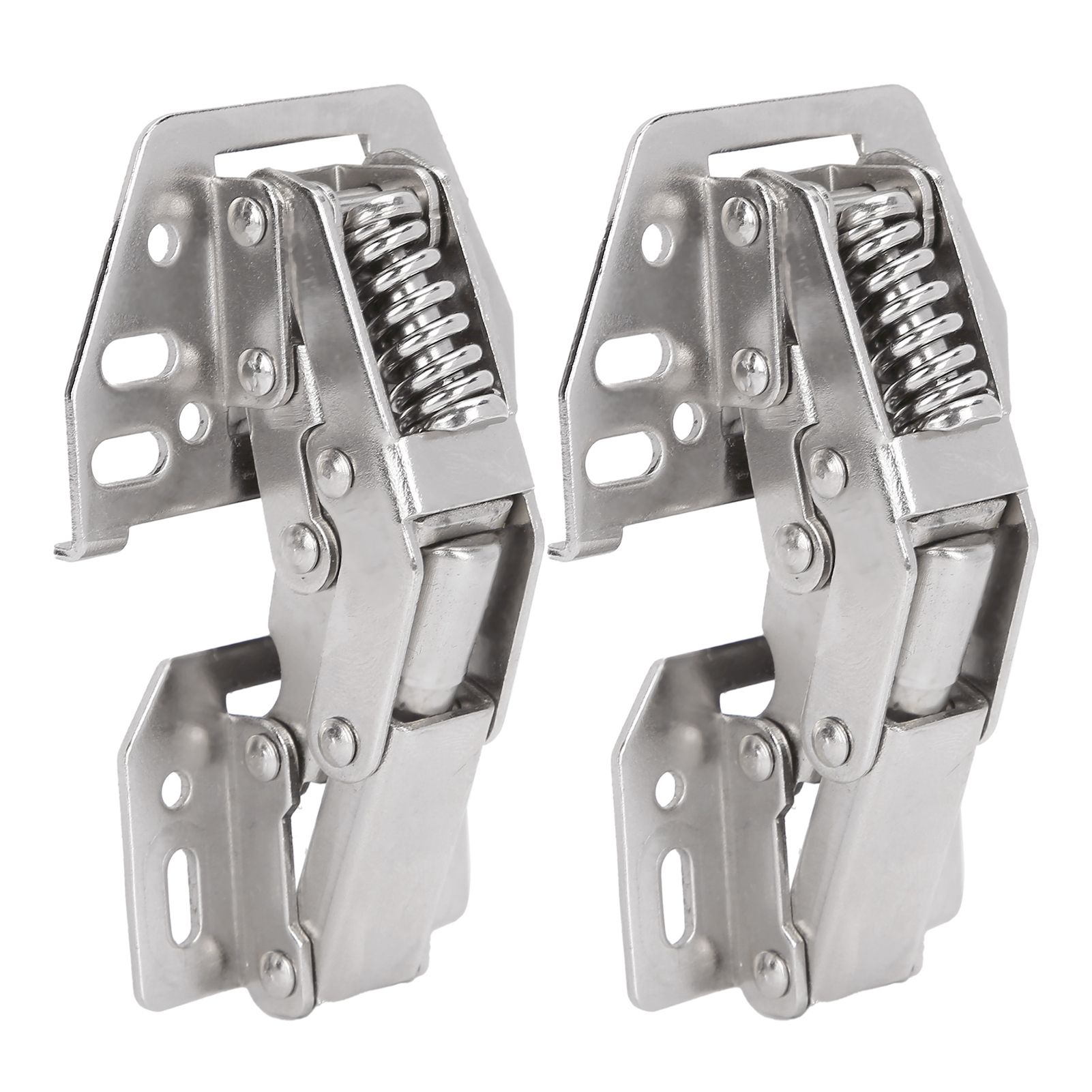 2Set Cabinet Hinge Bridge Shaped Spring Hinge for Cupboard Closet Furniture