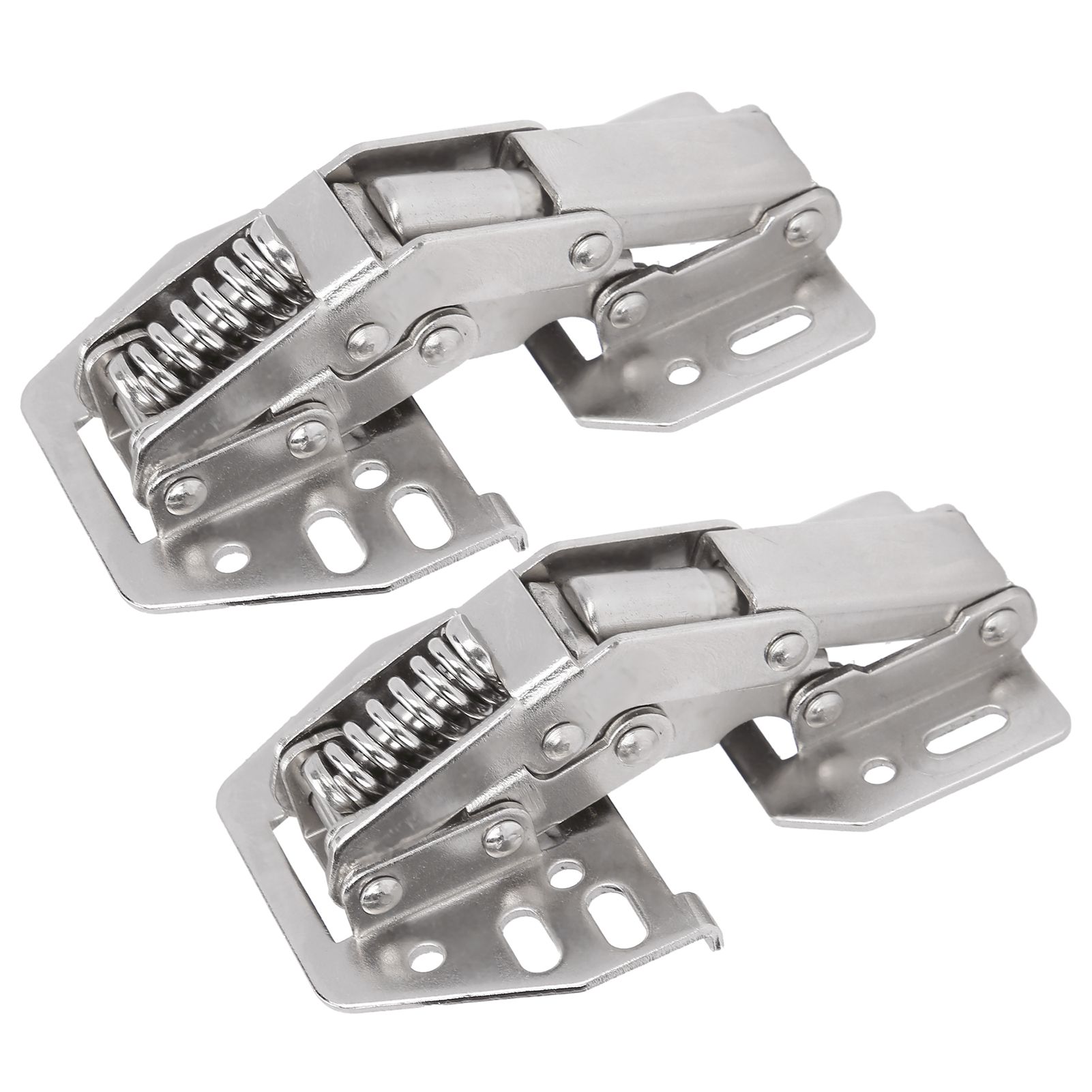 2Set Cabinet Hinge Bridge Shaped Spring Hinge for Cupboard Closet Furniture view 5