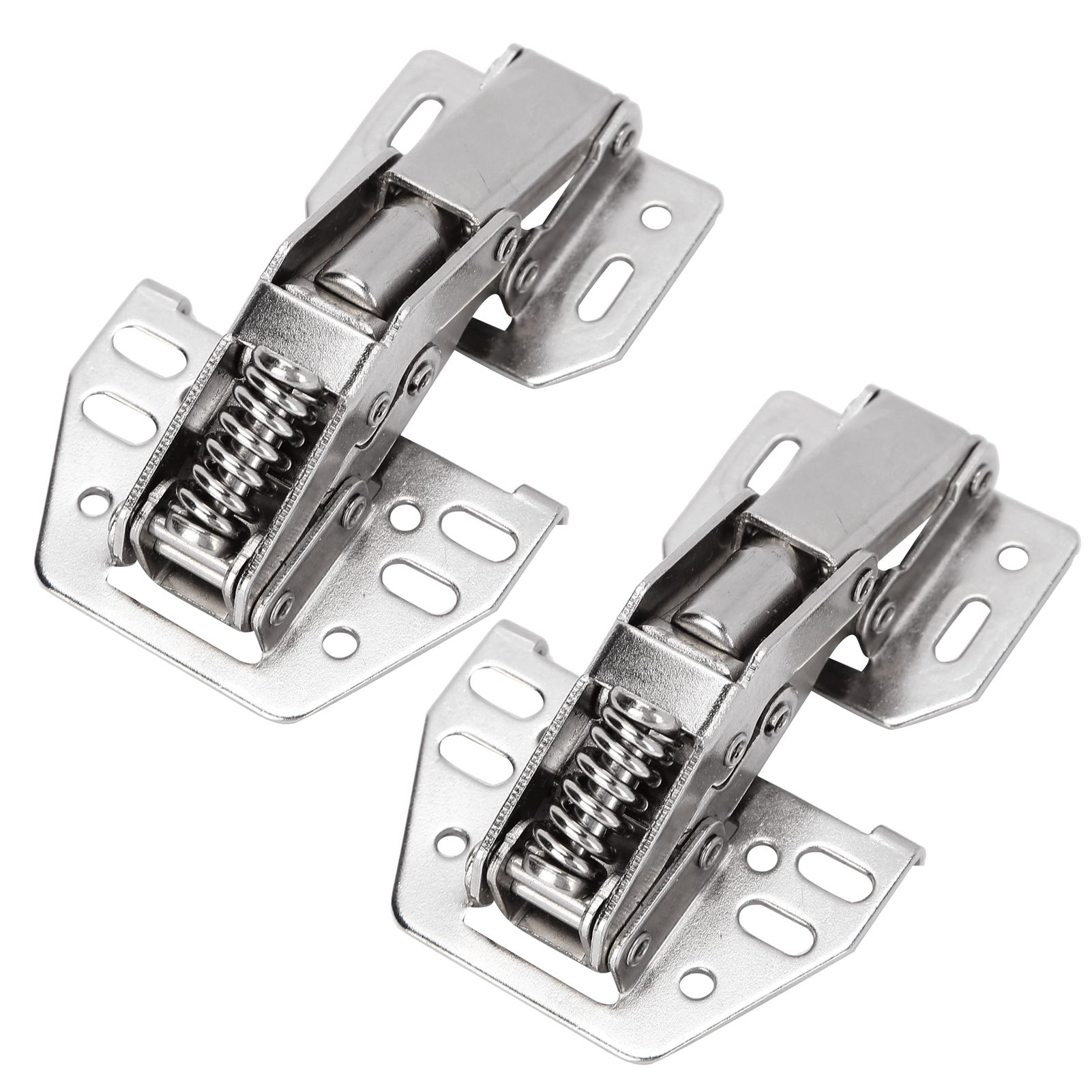 2Set Cabinet Hinge Bridge Shaped Spring Hinge for Cupboard Closet Furniture view 8