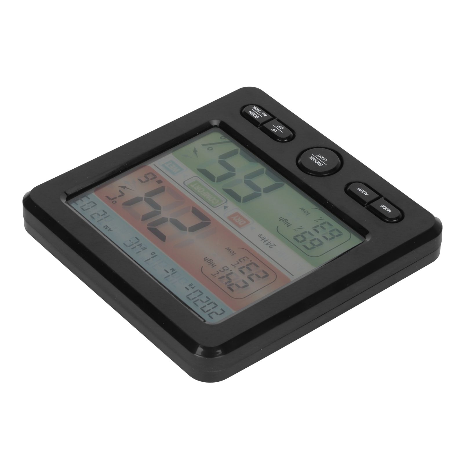 Digital Color Screen Temperature and Humidity Meter Indoor Thermometer view 7