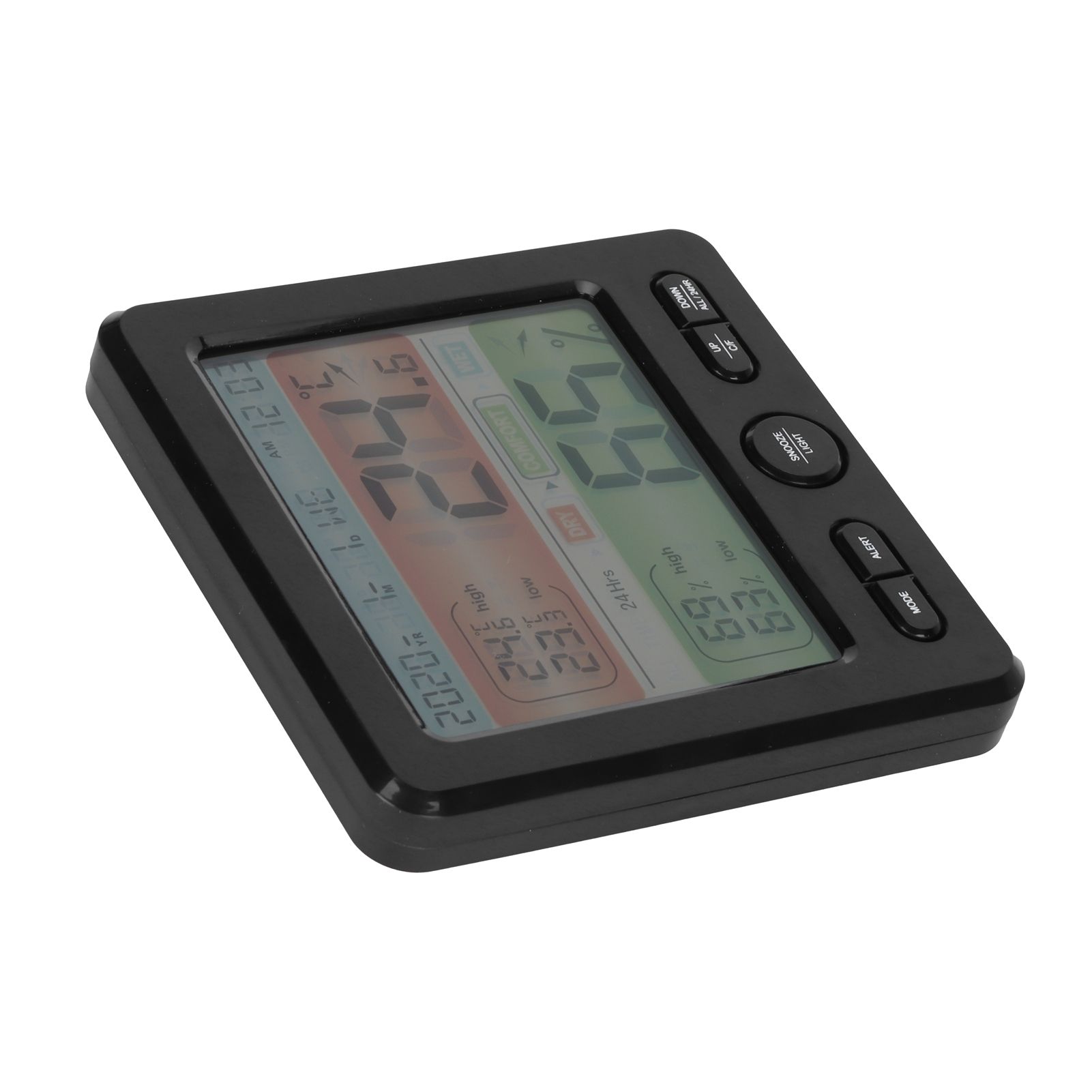 Digital Color Screen Temperature and Humidity Meter Indoor Thermometer view 8