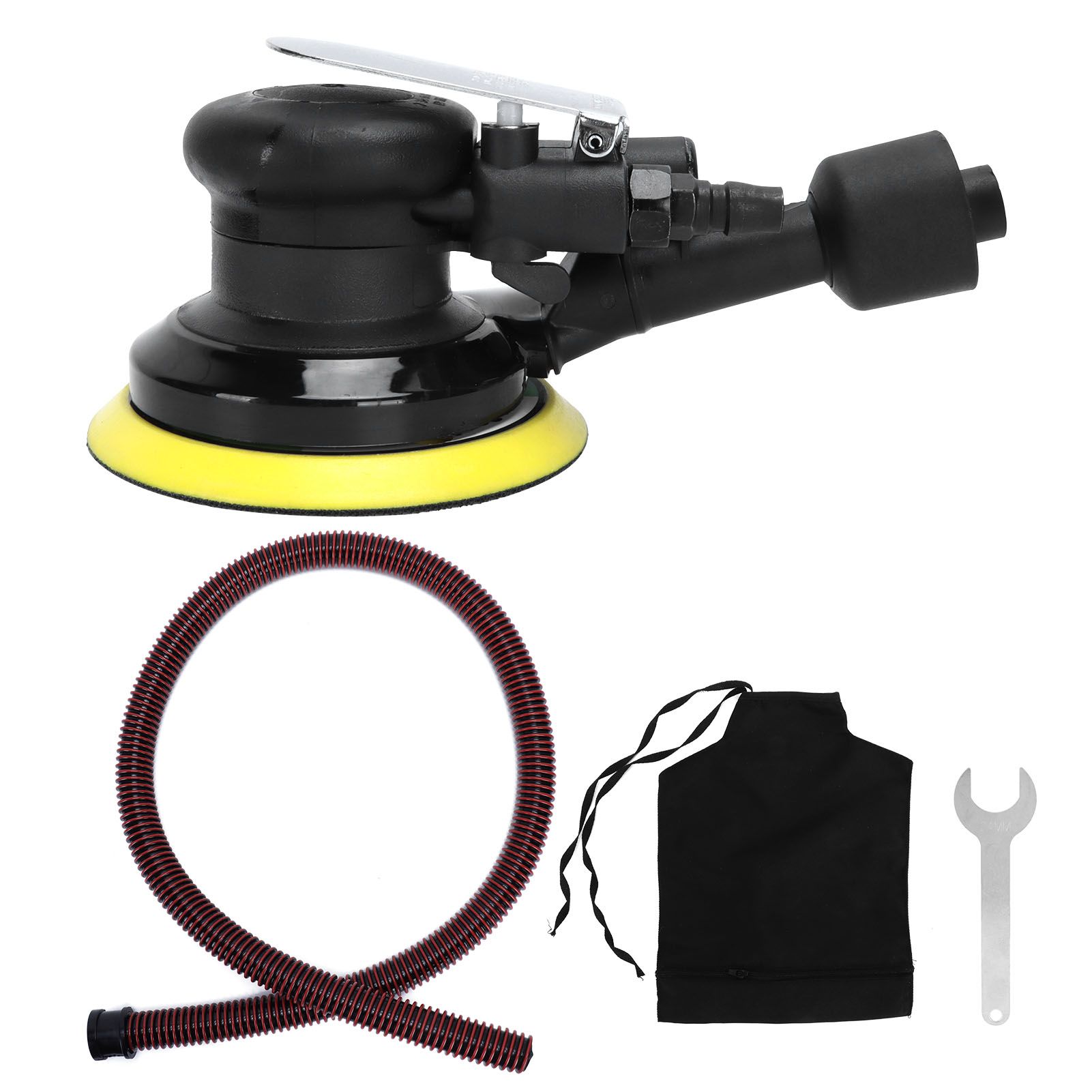 Pneumatic Grinder 5in Suction Type Furniture Polishing Machine Air Sander Home view 2