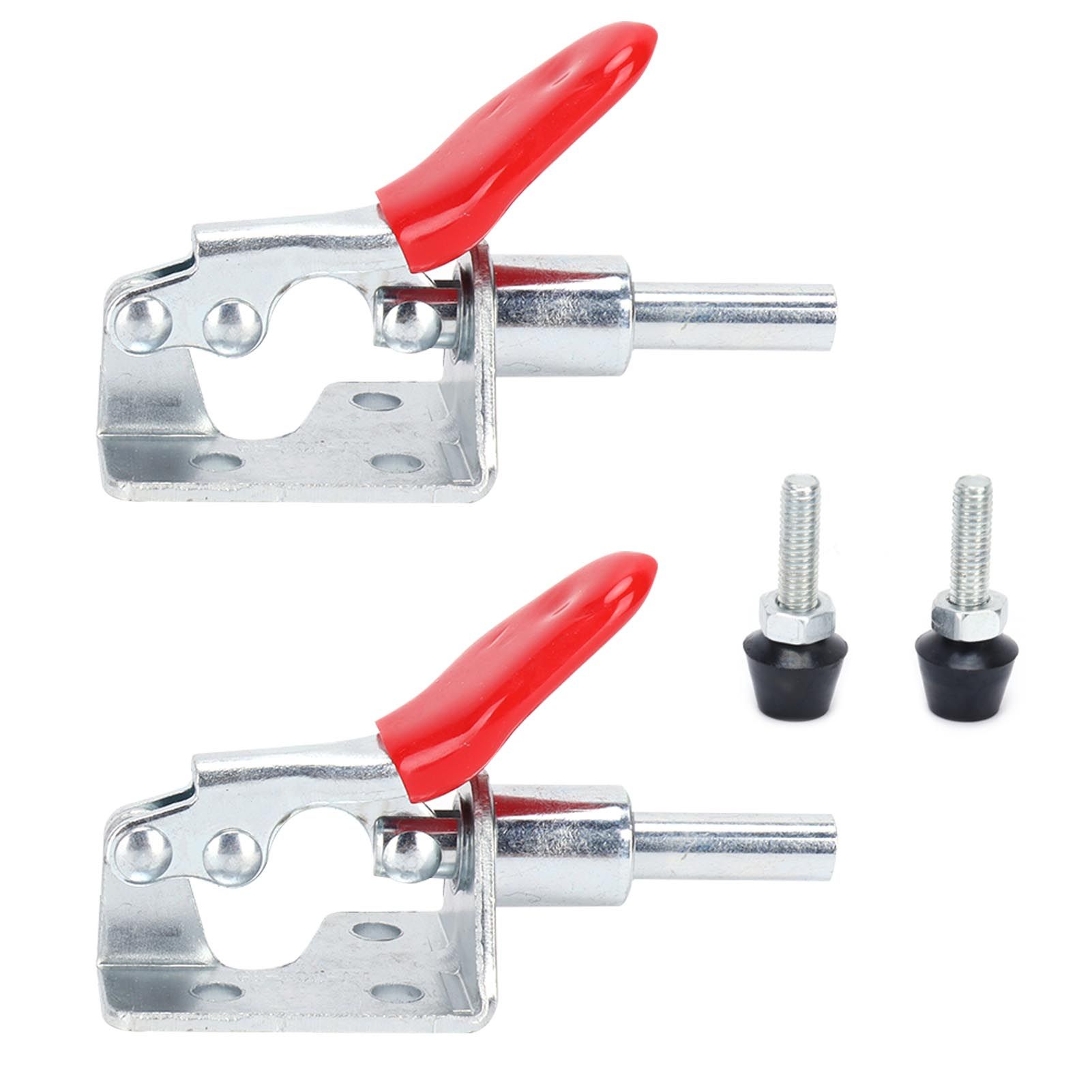 2 Set Push Pull Toggle Clamp Quick Positioning Hand Tool Home Decoration
