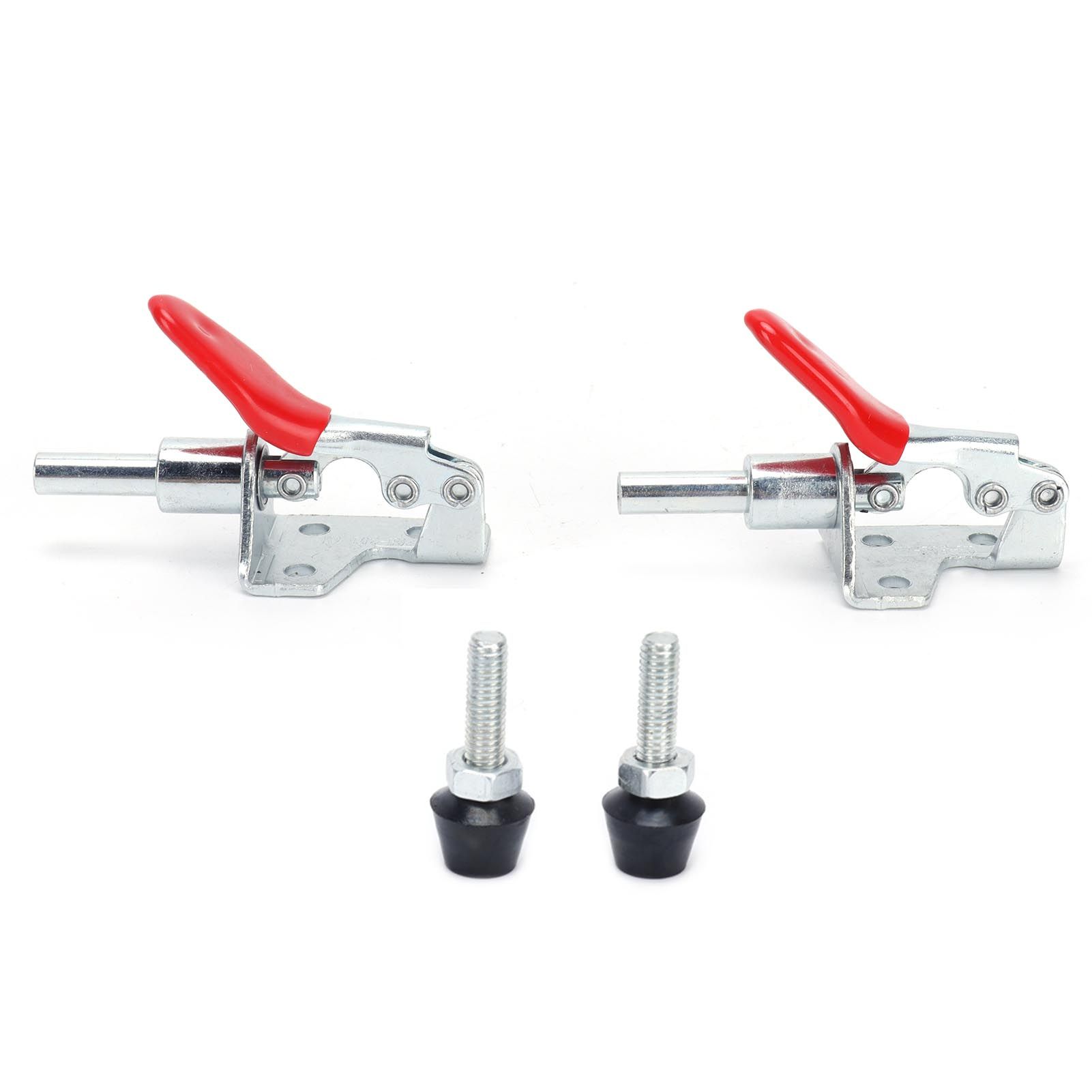 2 Set Push Pull Toggle Clamp Quick Positioning Hand Tool Home Decoration view 6