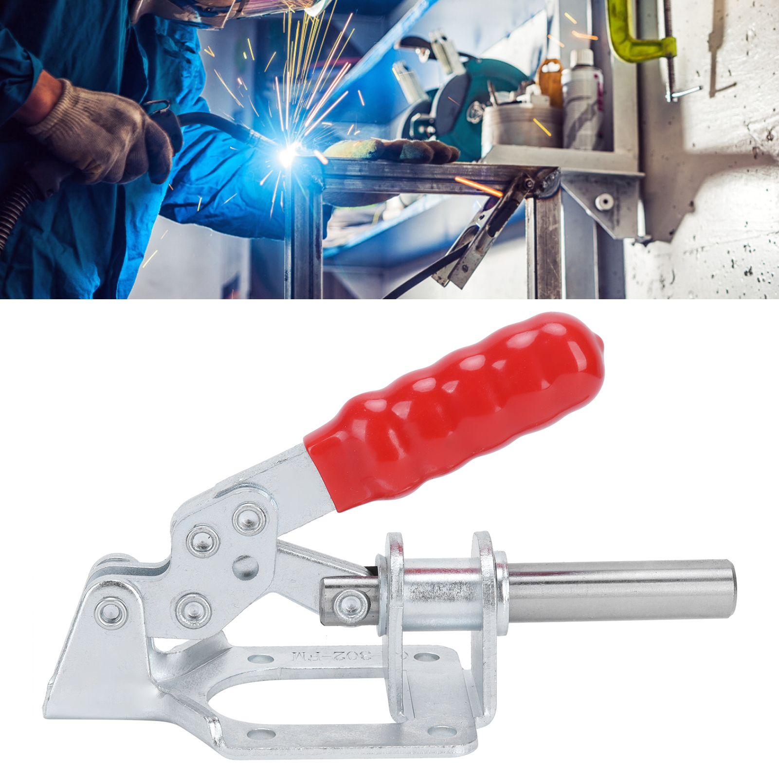 Toggle Clamp Quick Release Push Pull Type Hand Tool Quick Positioning Fixture view 11