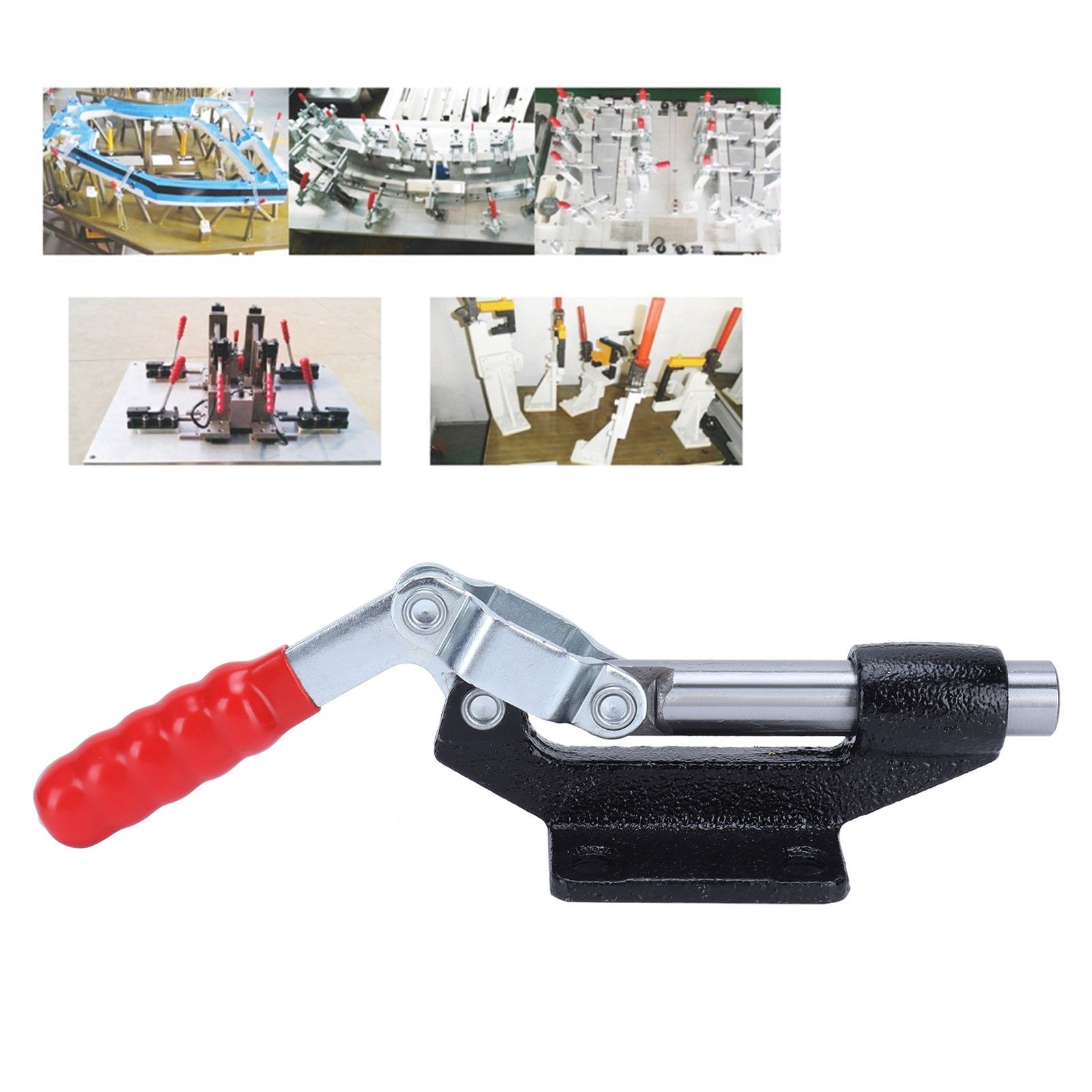 GH-305EM Toggle Clamp 42mm Stroke Quick Release Toggle Clamp with 90° Handle view 12