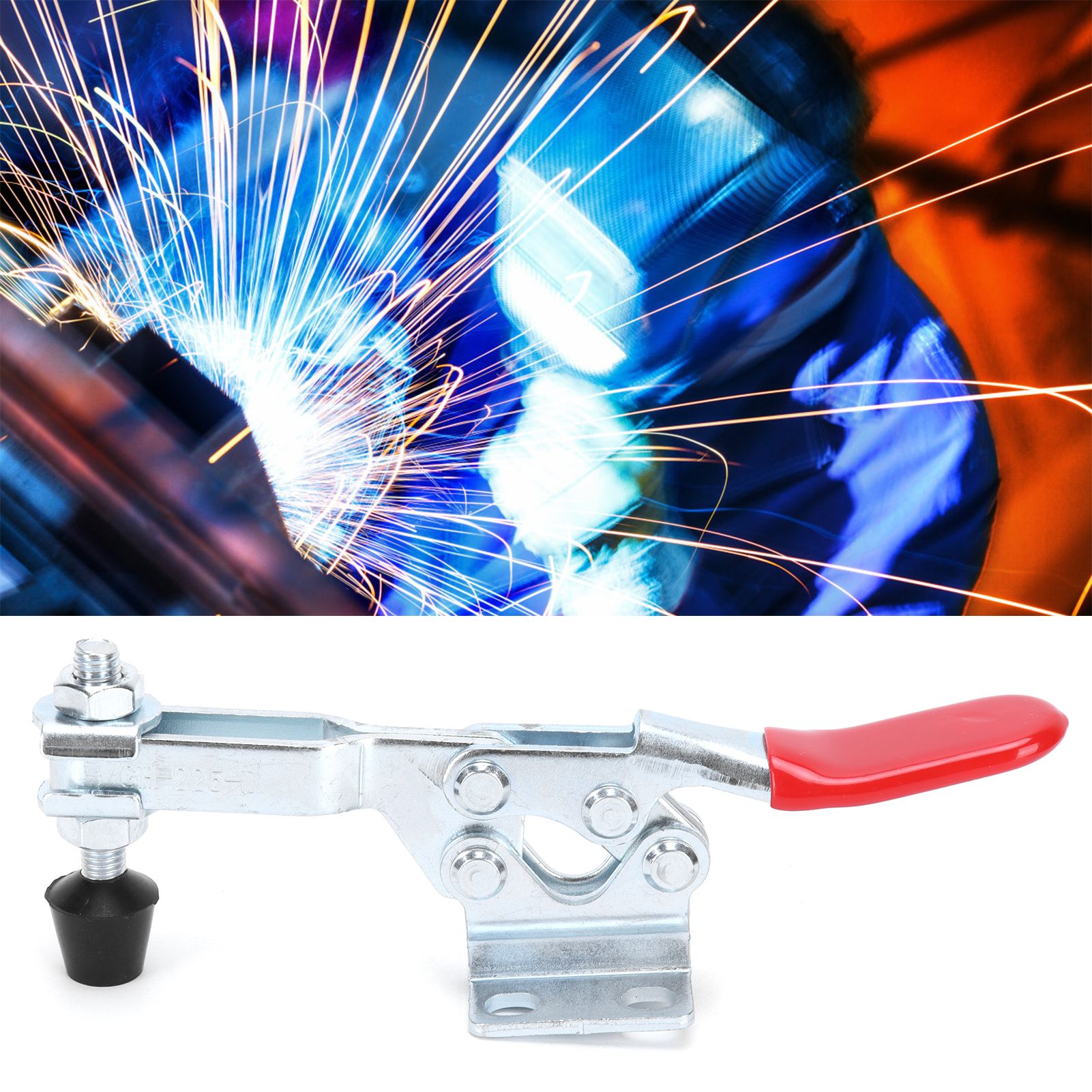 Horizontal Toggle Clamp Welding Clamp Quick Fixture Hand Tools MC LD SD GH ‑225D view 11