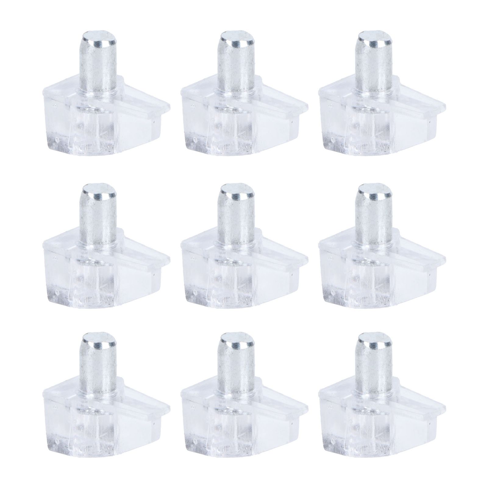 50PCS Clear Shelf Support Pegs Shelf Holder Pins Bracket Cabinet Clips Holder view 3
