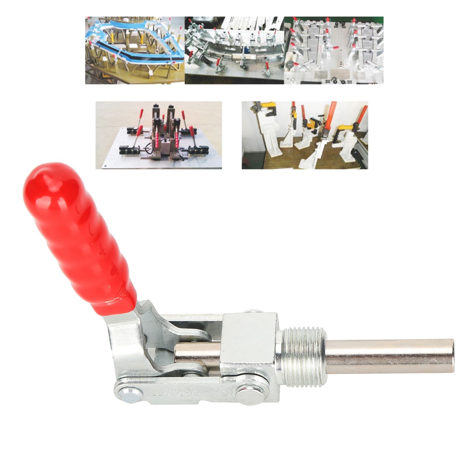 Hardware Toggle Clamp Professional PushPull Type Holding Clamp Fixture Tool view 12