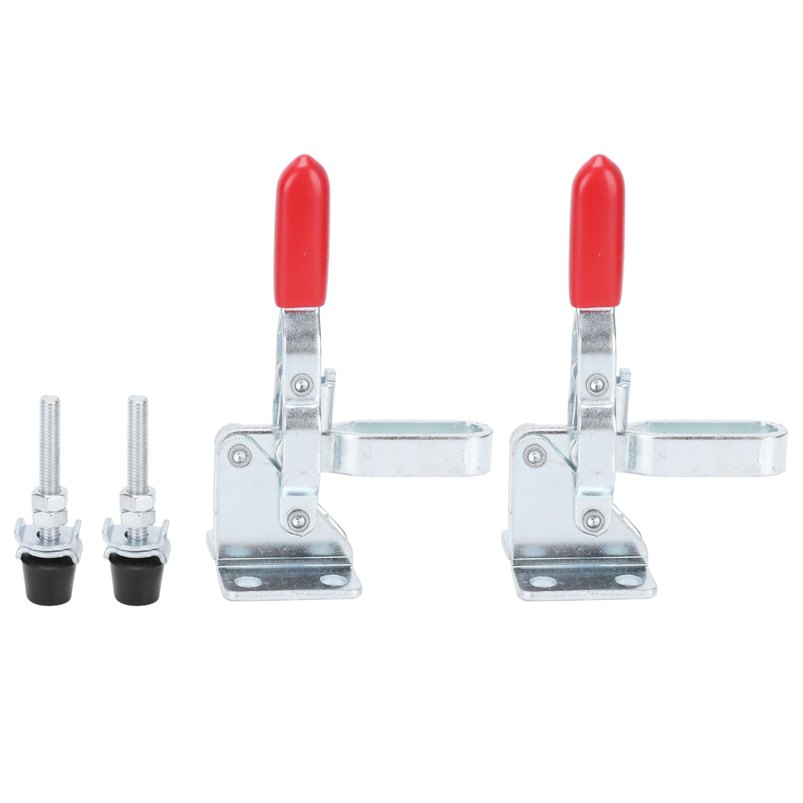 2 Set Toggle Clamps Hold Down Anti Slip Hand Tool Quick Release Welding Clamp view 2